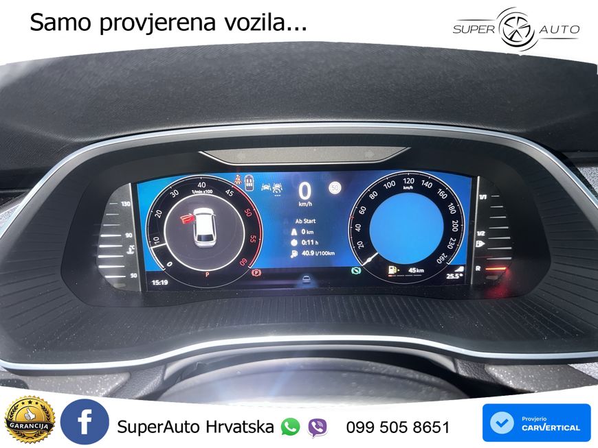Škoda Octavia Combi 2.0 TDI (150 KS) DSG