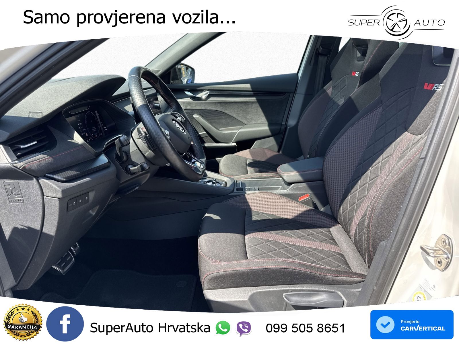 Škoda Octavia Combi RS 2.0 TDI (200 KS) DSG LED+GR SJED+ACC