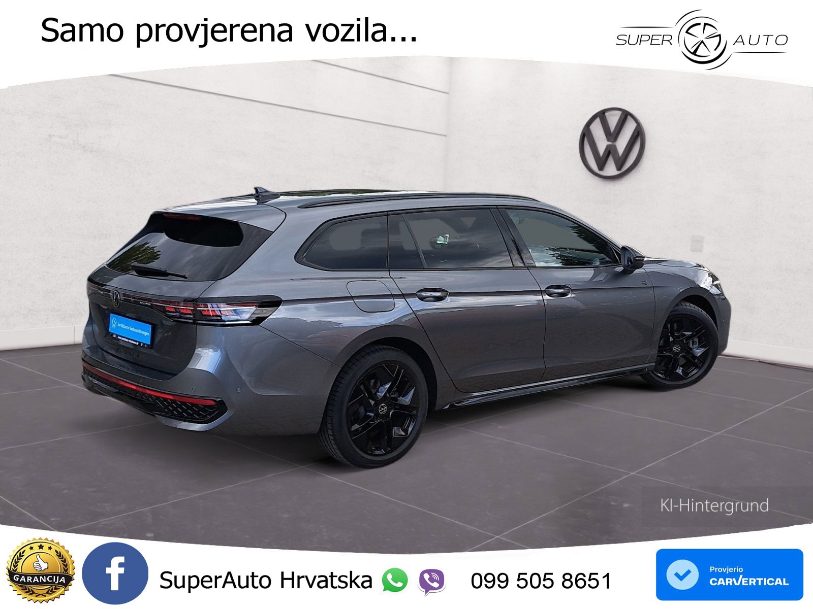 Volkswagen Passat Variant 2.0 TDI (193 KS) 4MOTION DSG R-Line LED+GR SJED+ACC
