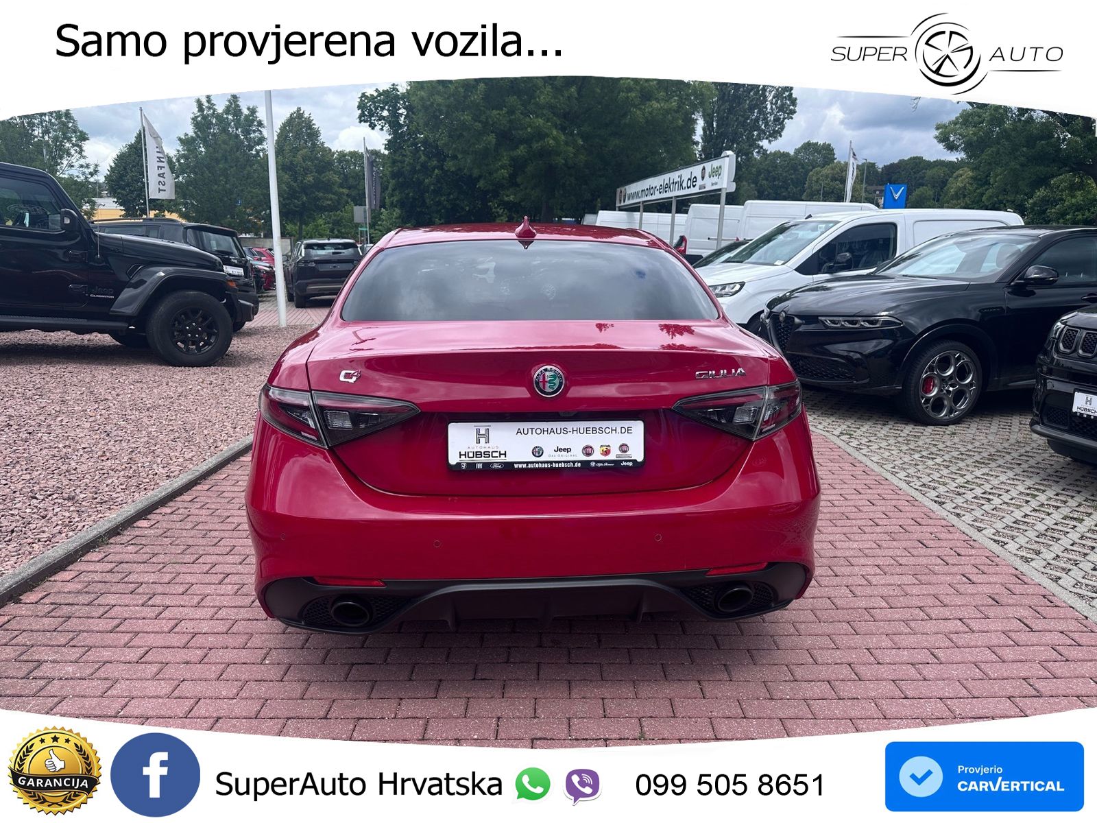 Alfa Romeo Giulia 2.0 Turbo (280 KS) Q4 Automatic LED+GR SJED+ACC