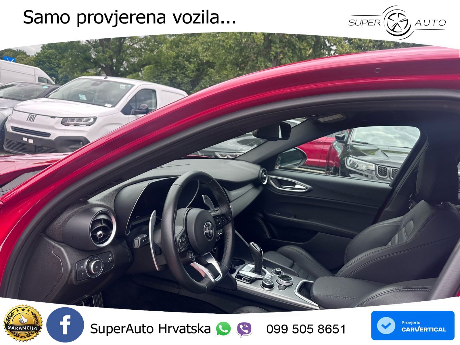 Alfa Romeo Giulia 2.0 Turbo (280 KS) Q4 Automatic LED+GR SJED+ACC