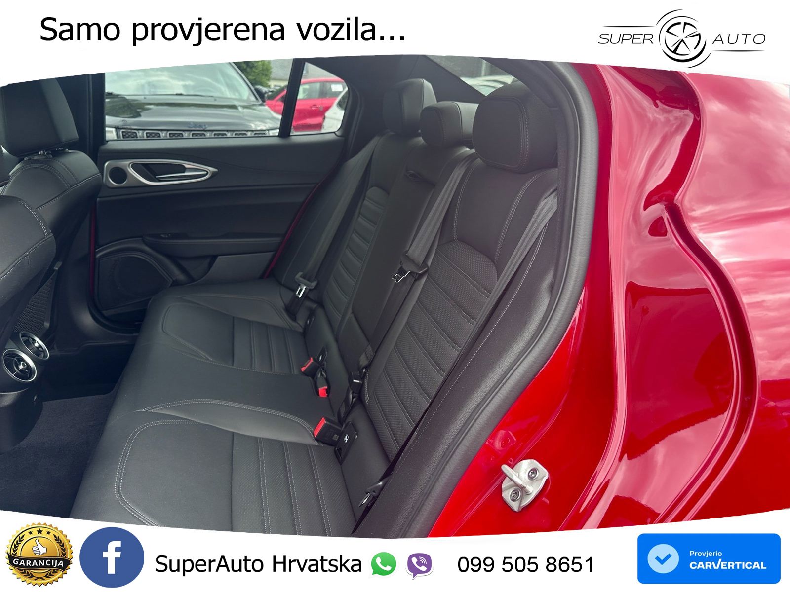 Alfa Romeo Giulia 2.0 Turbo (280 KS) Q4 Automatic LED+GR SJED+ACC