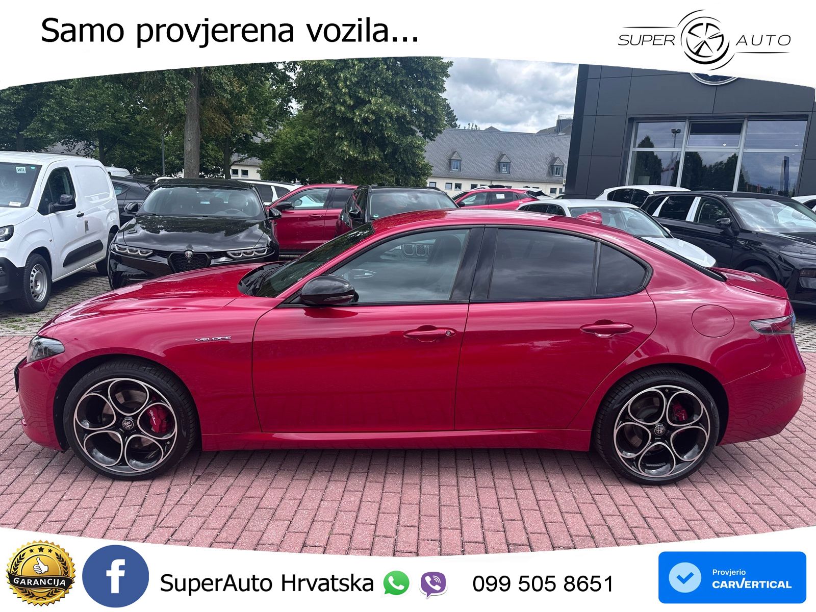 Alfa Romeo Giulia 2.0 Turbo (280 KS) Q4 Automatic LED+GR SJED+ACC