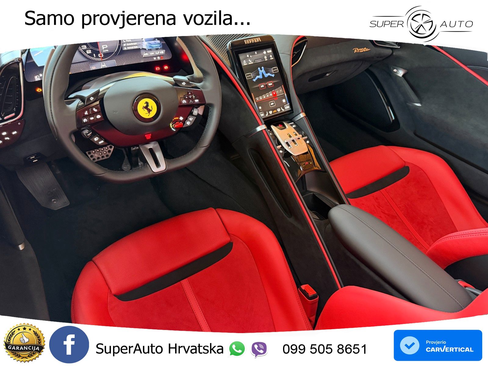 Ferrari Roma Spider 3.9 V8 (620 KS) F1 DCT LED+GR SJED+ACC