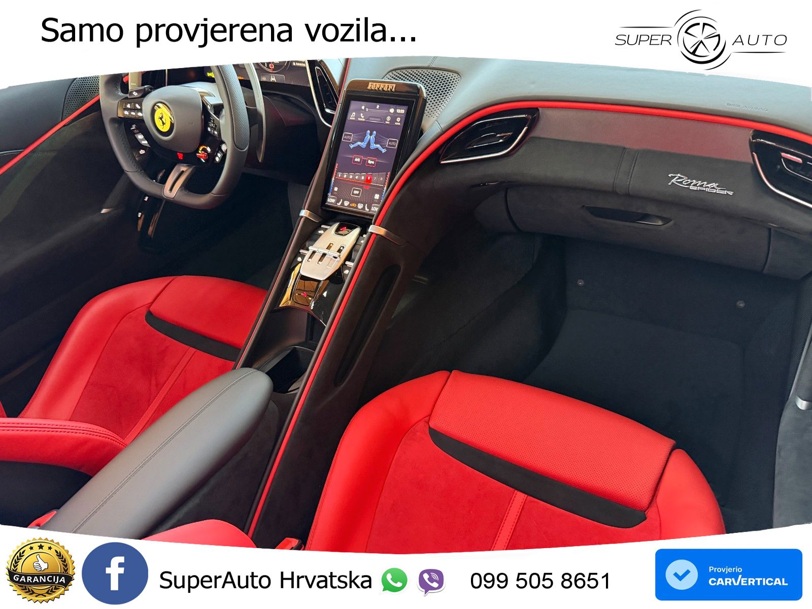 Ferrari Roma Spider 3.9 V8 (620 KS) F1 DCT LED+GR SJED+ACC