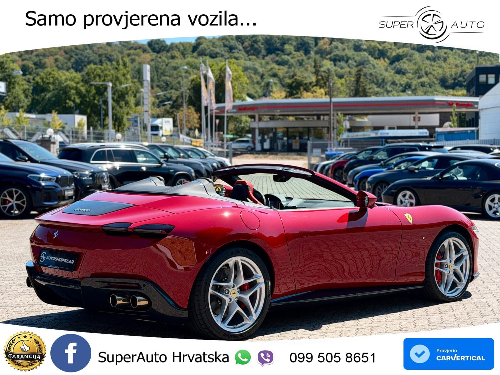 Ferrari Roma Spider 3.9 V8 (620 KS) F1 DCT LED+GR SJED+ACC
