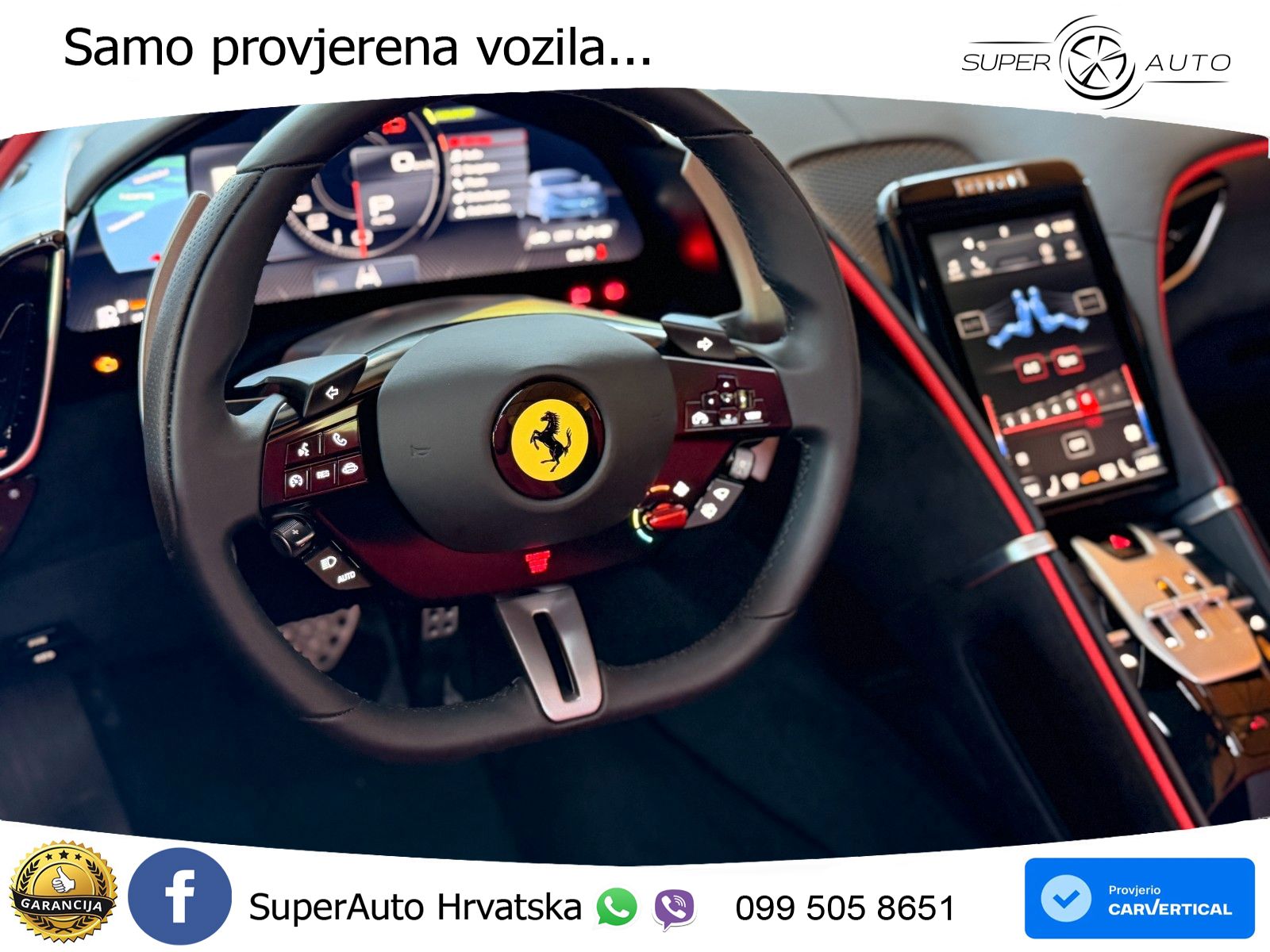 Ferrari Roma Spider 3.9 V8 (620 KS) F1 DCT LED+GR SJED+ACC