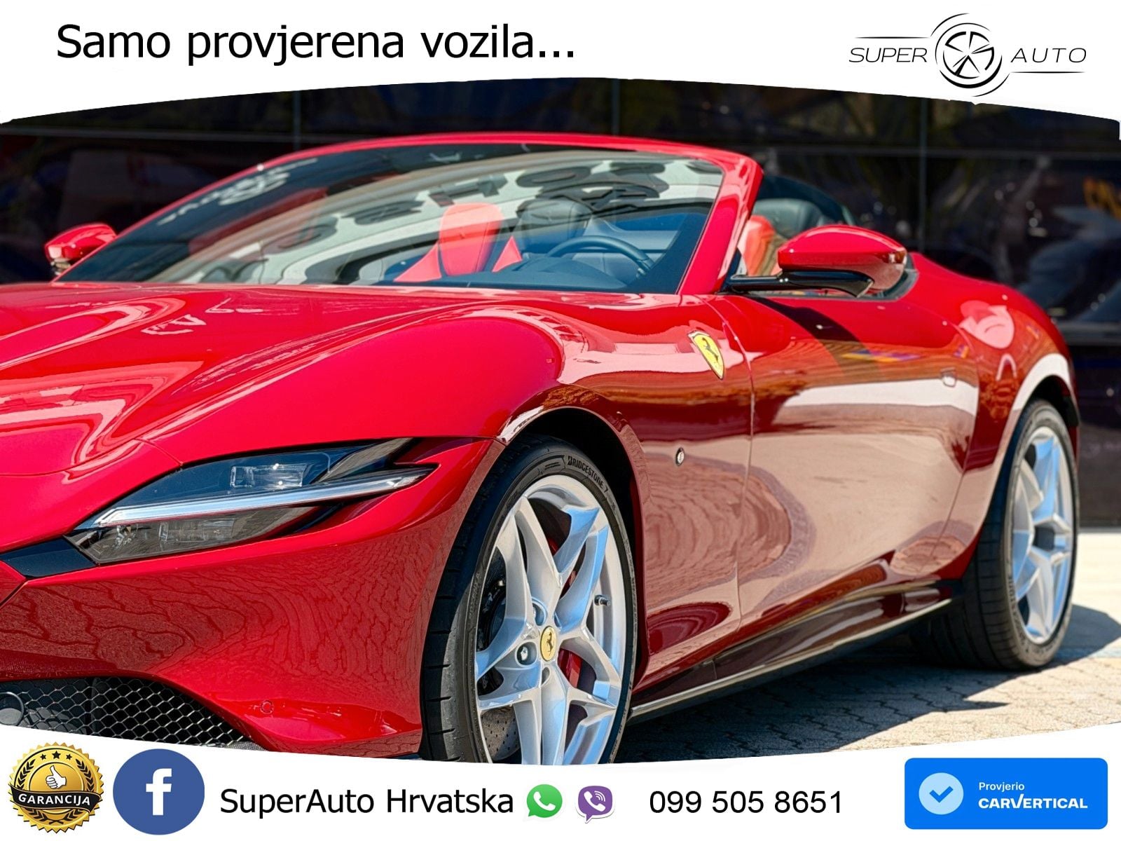 Ferrari Roma Spider 3.9 V8 (620 KS) F1 DCT LED+GR SJED+ACC