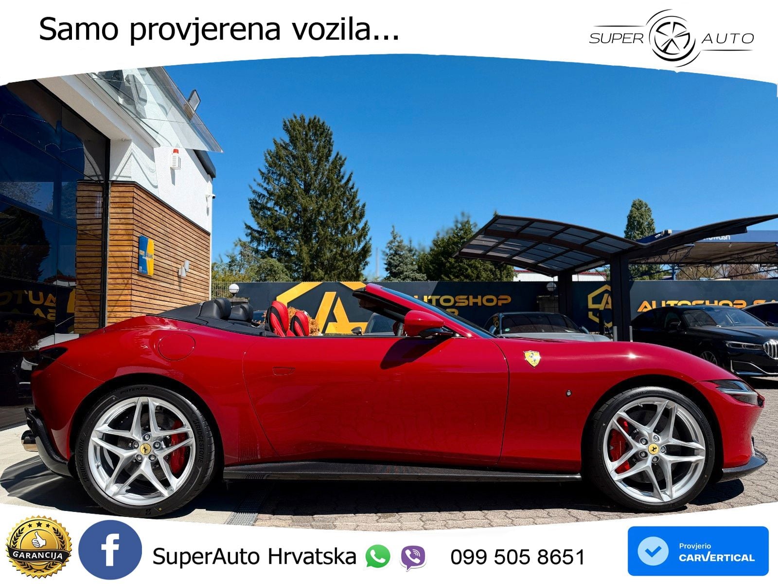 Ferrari Roma Spider 3.9 V8 (620 KS) F1 DCT LED+GR SJED+ACC