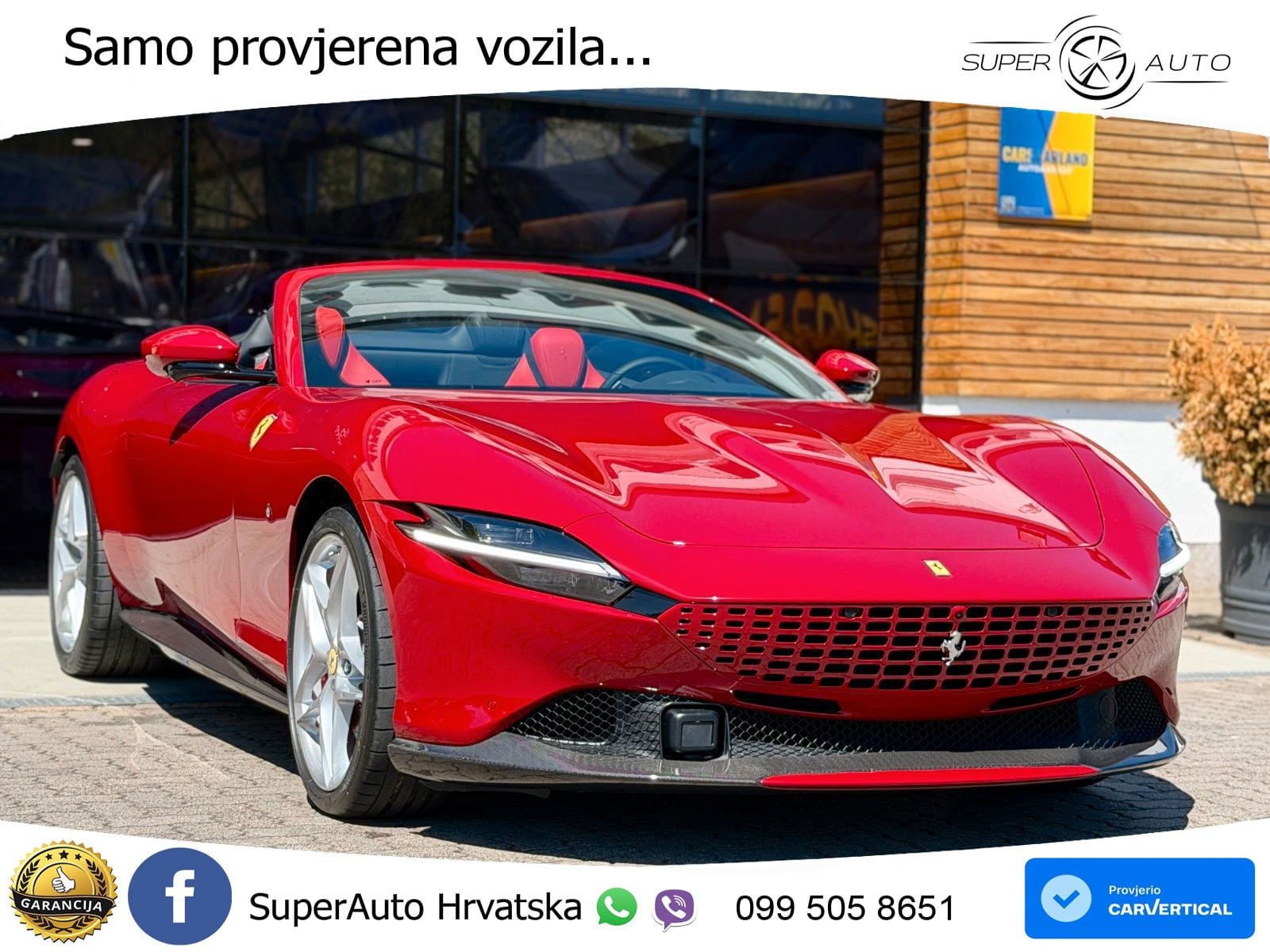 Ferrari Roma Spider 3.9 V8 (620 KS) F1 DCT LED+GR SJED+ACC