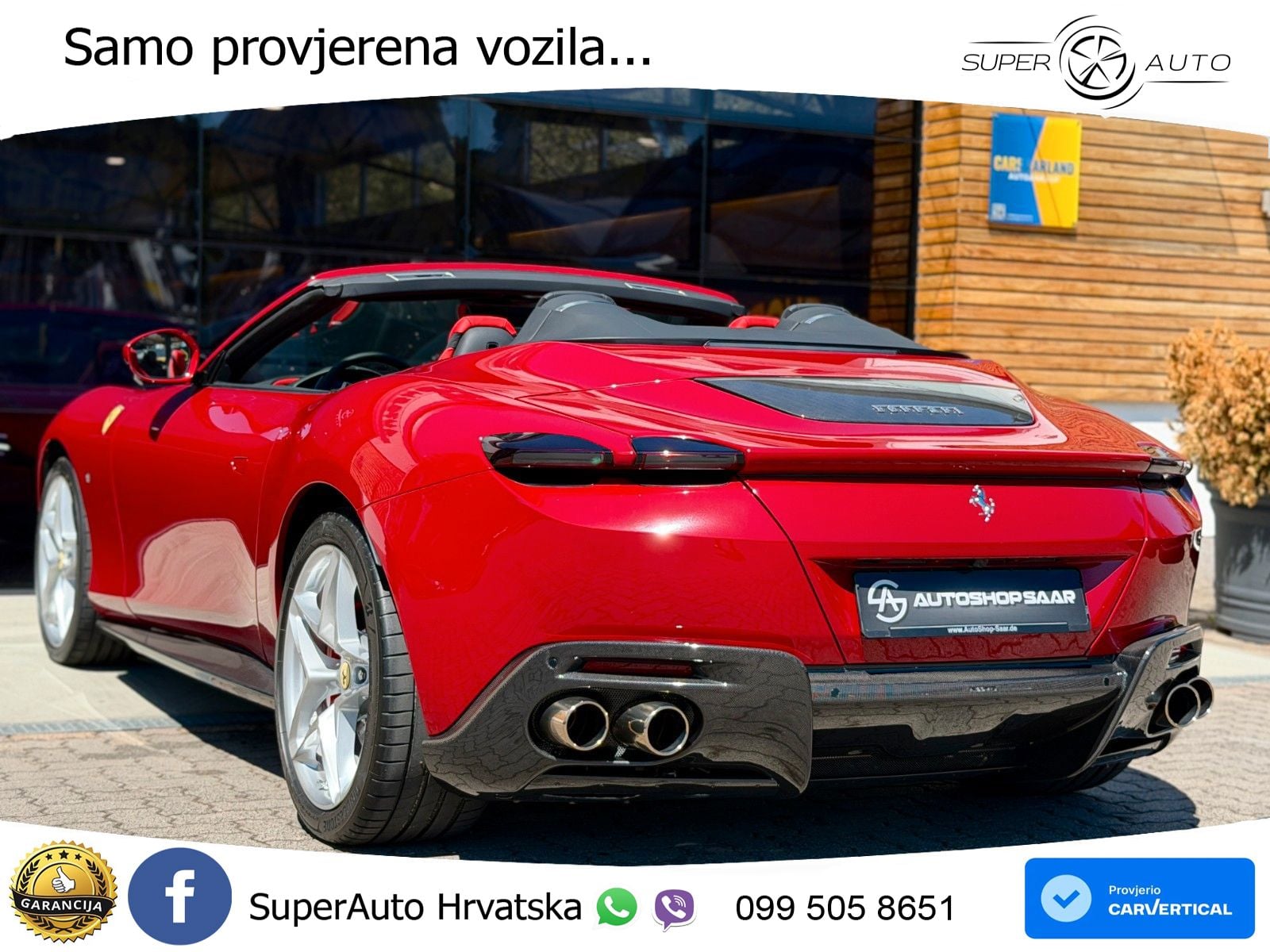 Ferrari Roma Spider 3.9 V8 (620 KS) F1 DCT LED+GR SJED+ACC