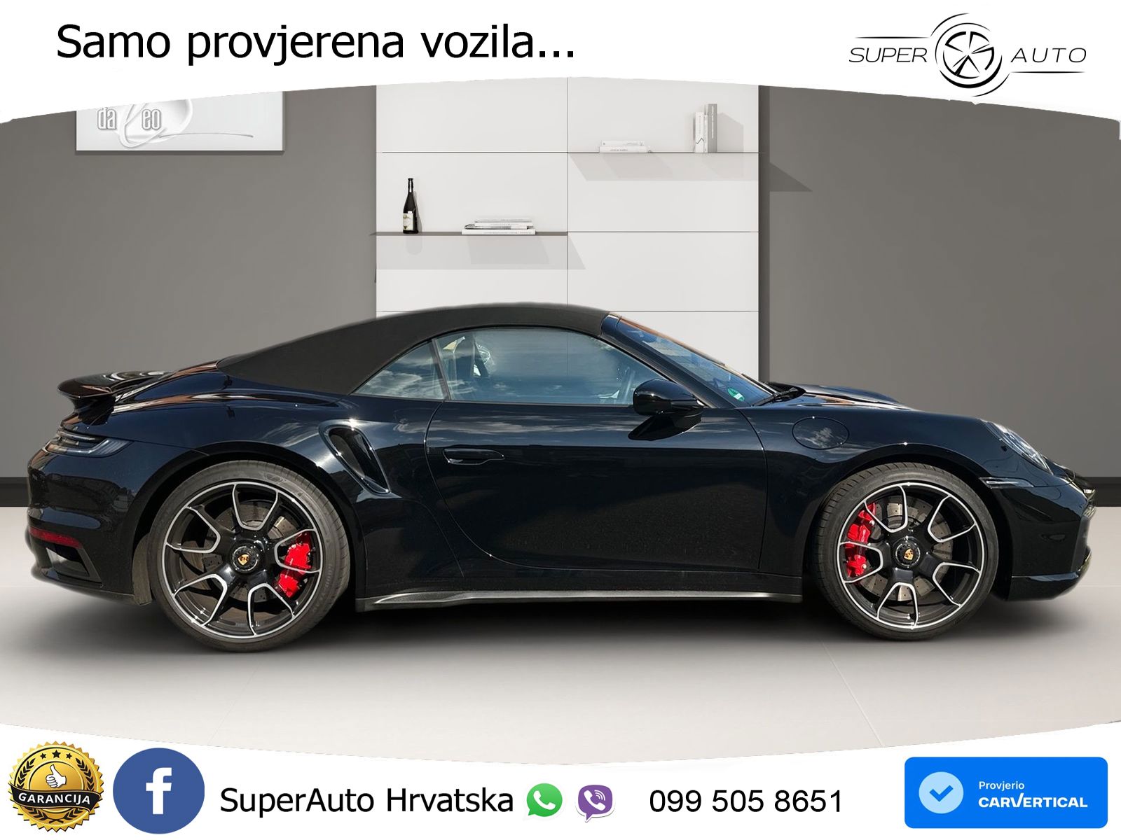 Porsche 911 Turbo Cabriolet 3.8 (580 KS) PDK