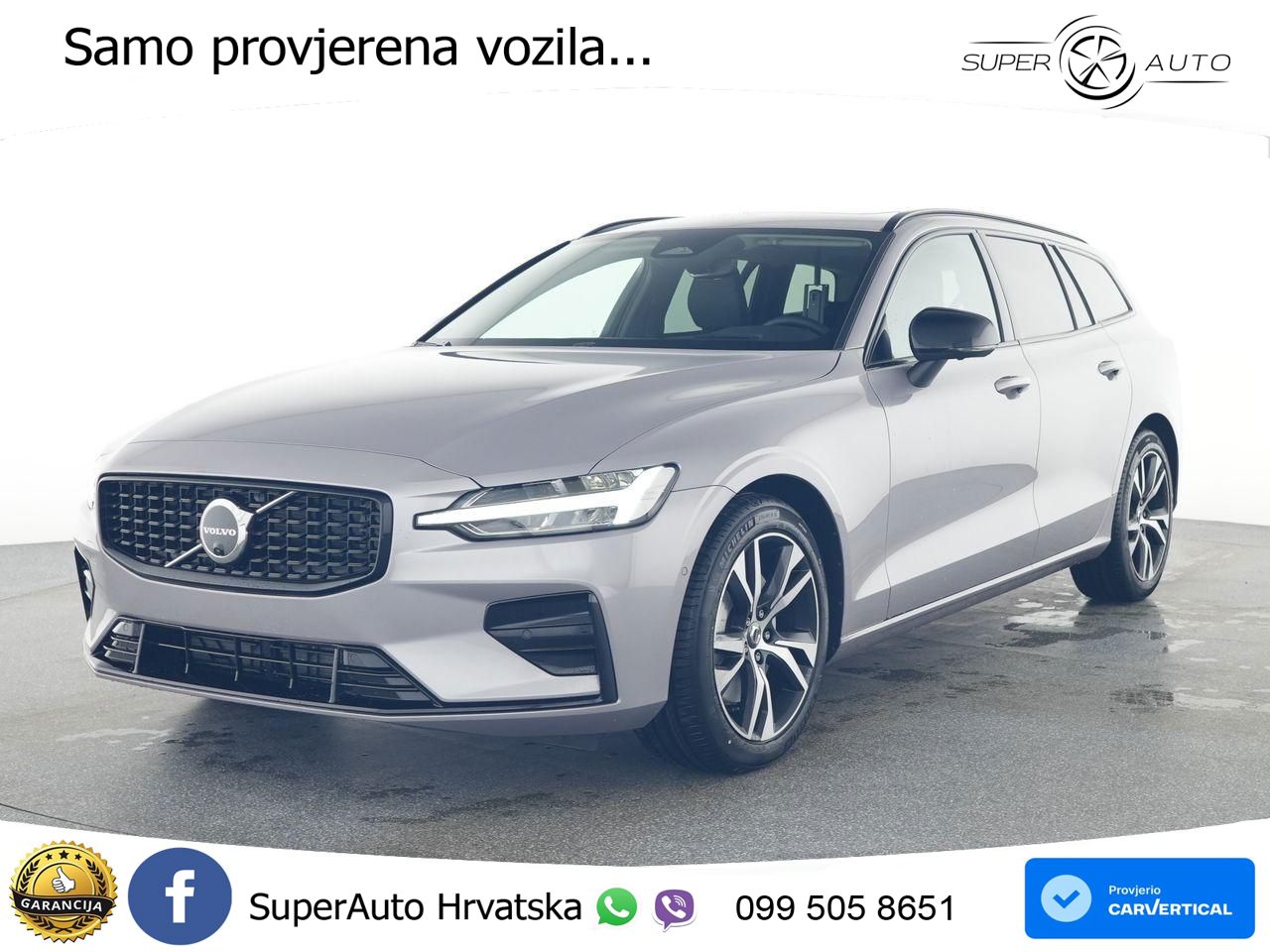 Volvo V60 2.0 B4 Benzin DCT ACC+HEAD+4xGR SJED+360+PANO
