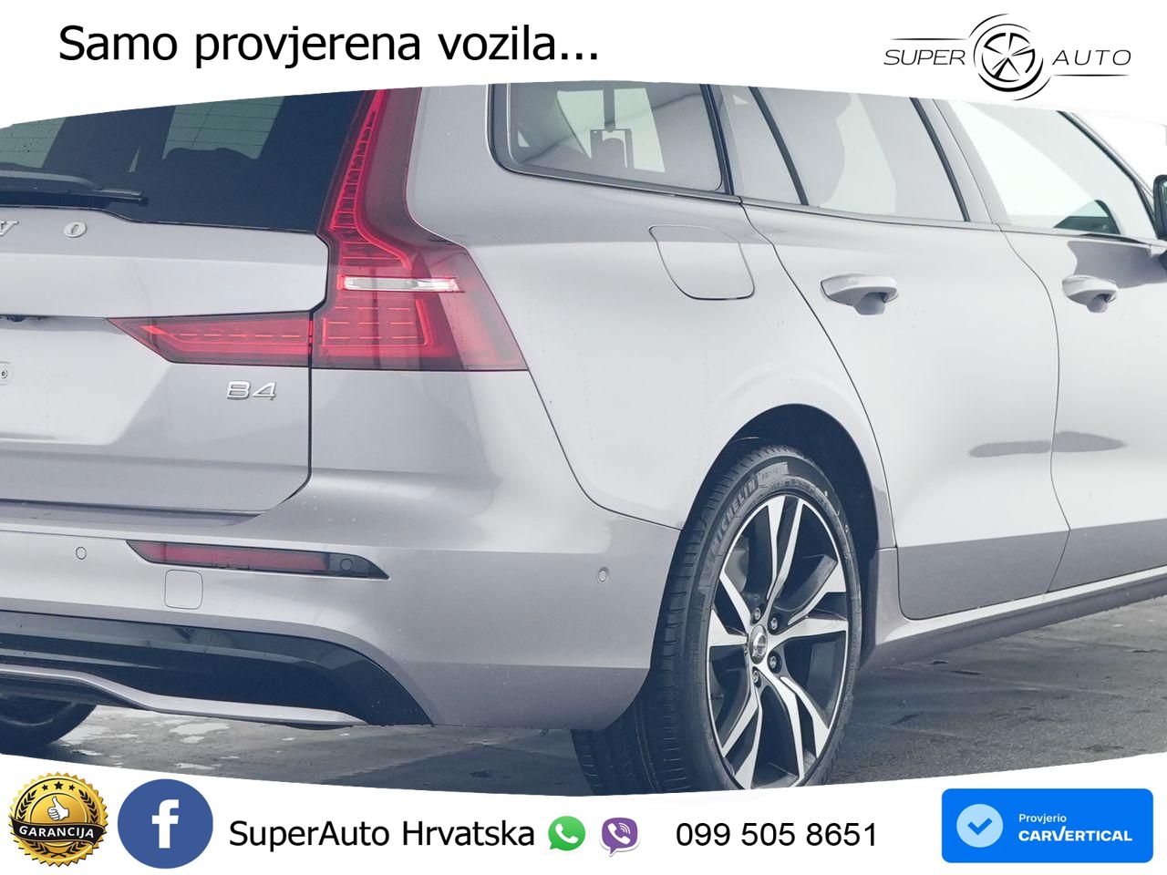 Volvo V60 2.0 B4 Benzin DCT ACC+HEAD+4xGR SJED+360+PANO