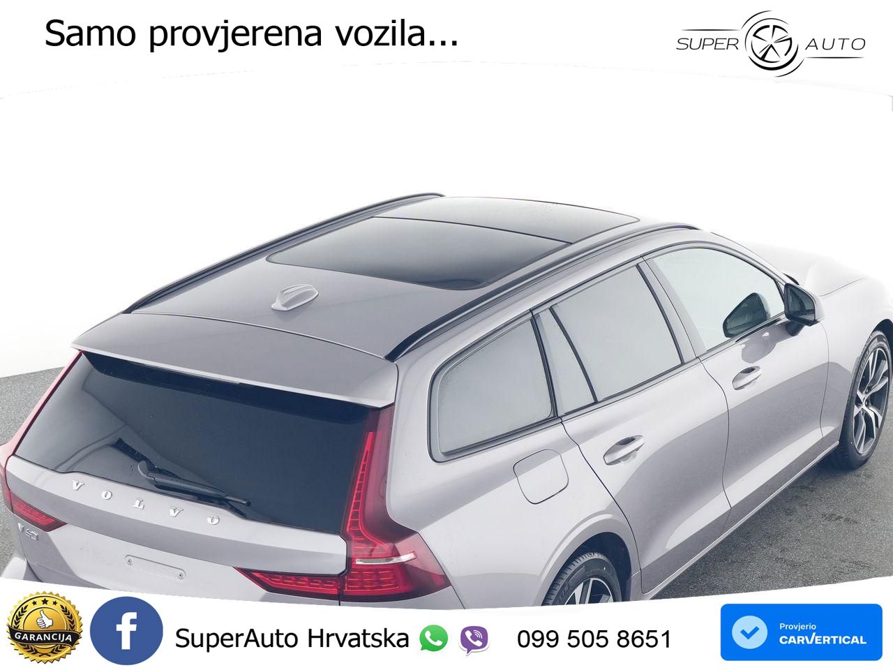 Volvo V60 2.0 B4 Benzin DCT ACC+HEAD+4xGR SJED+360+PANO