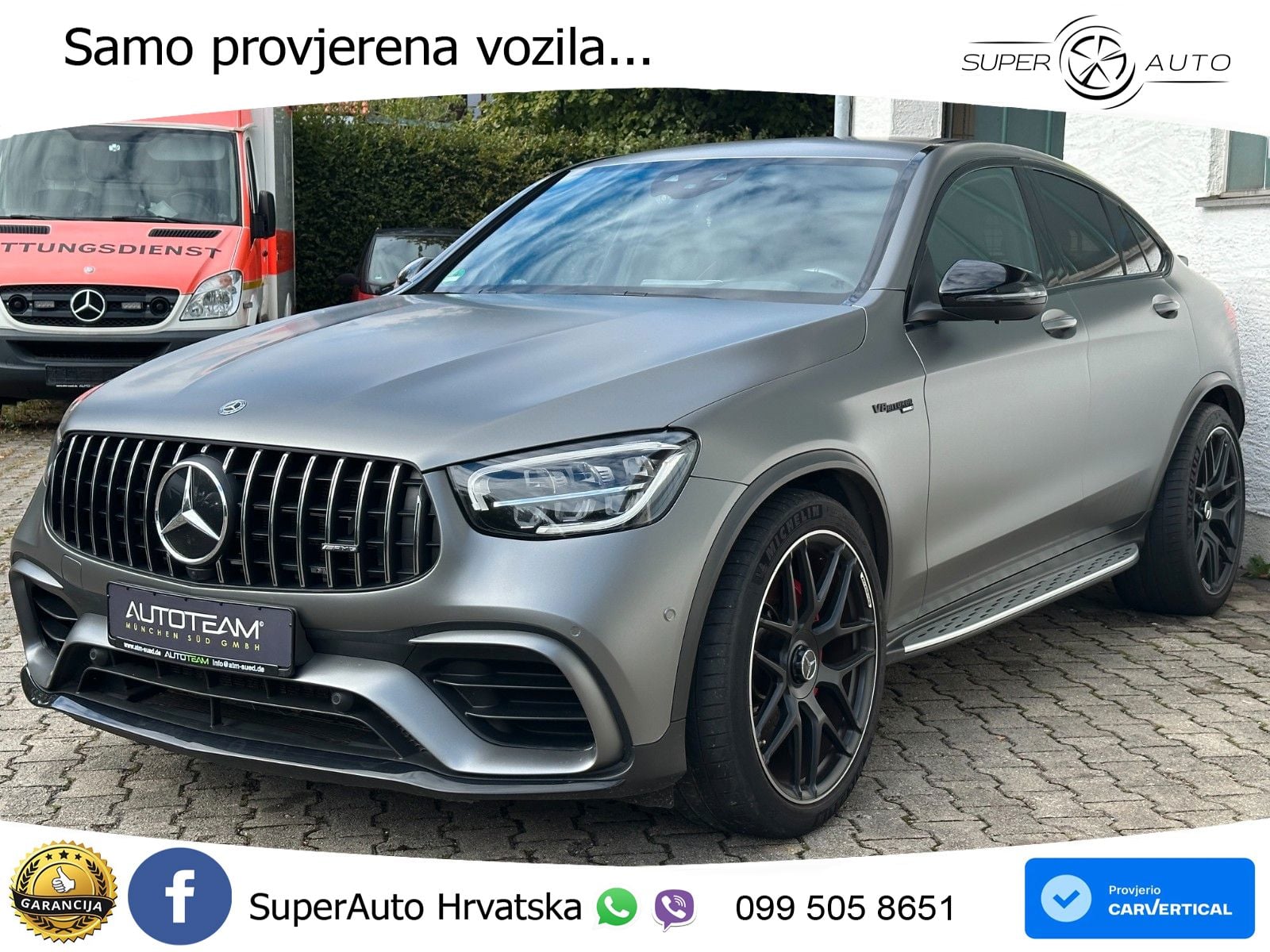 Mercedes GLC Coupe AMG 63 (476 KS) 4MATIC+ MCT