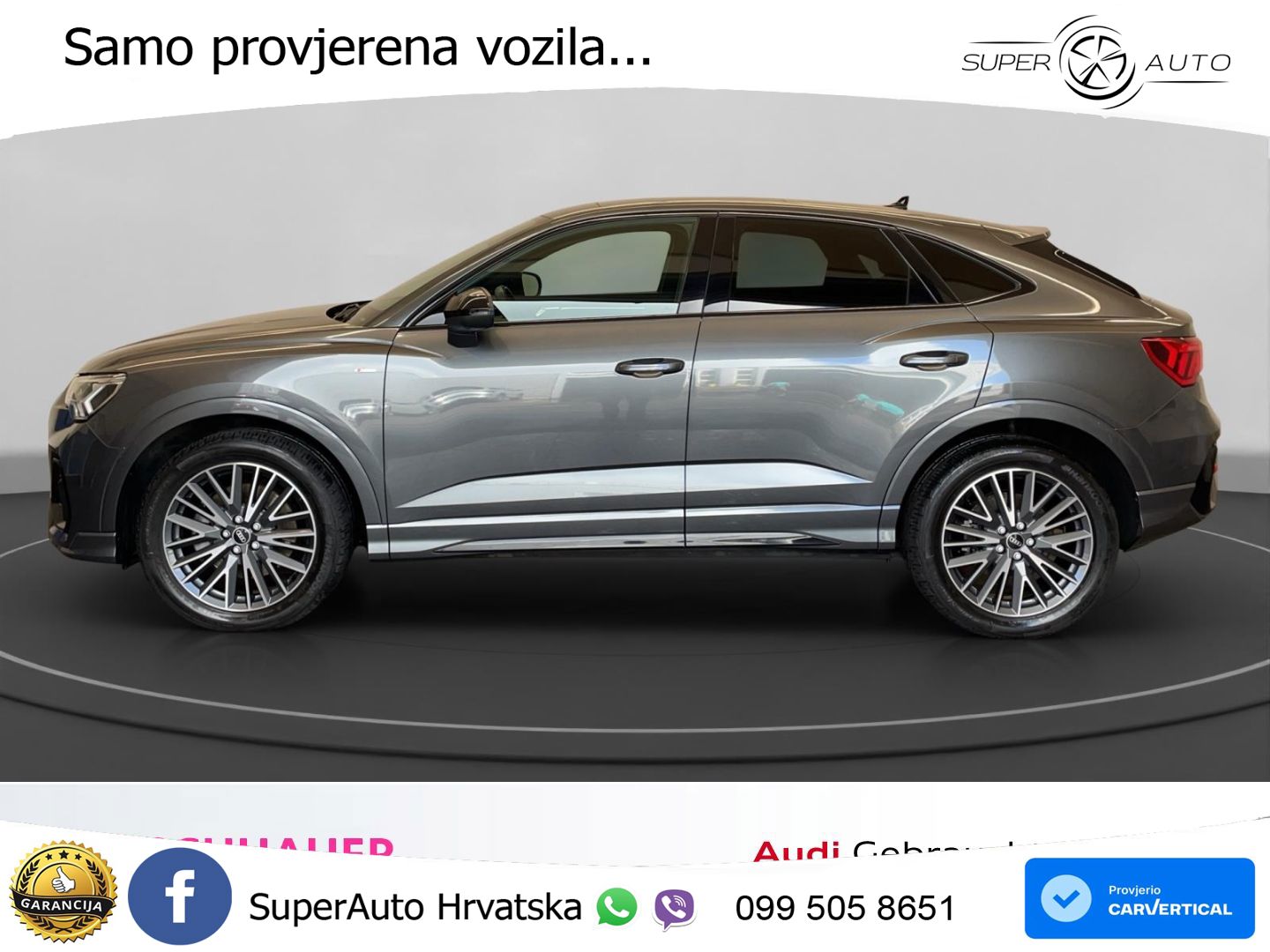 Audi Q3 II Sportback 40 TFSI (190 KS) quattro S tronic S line