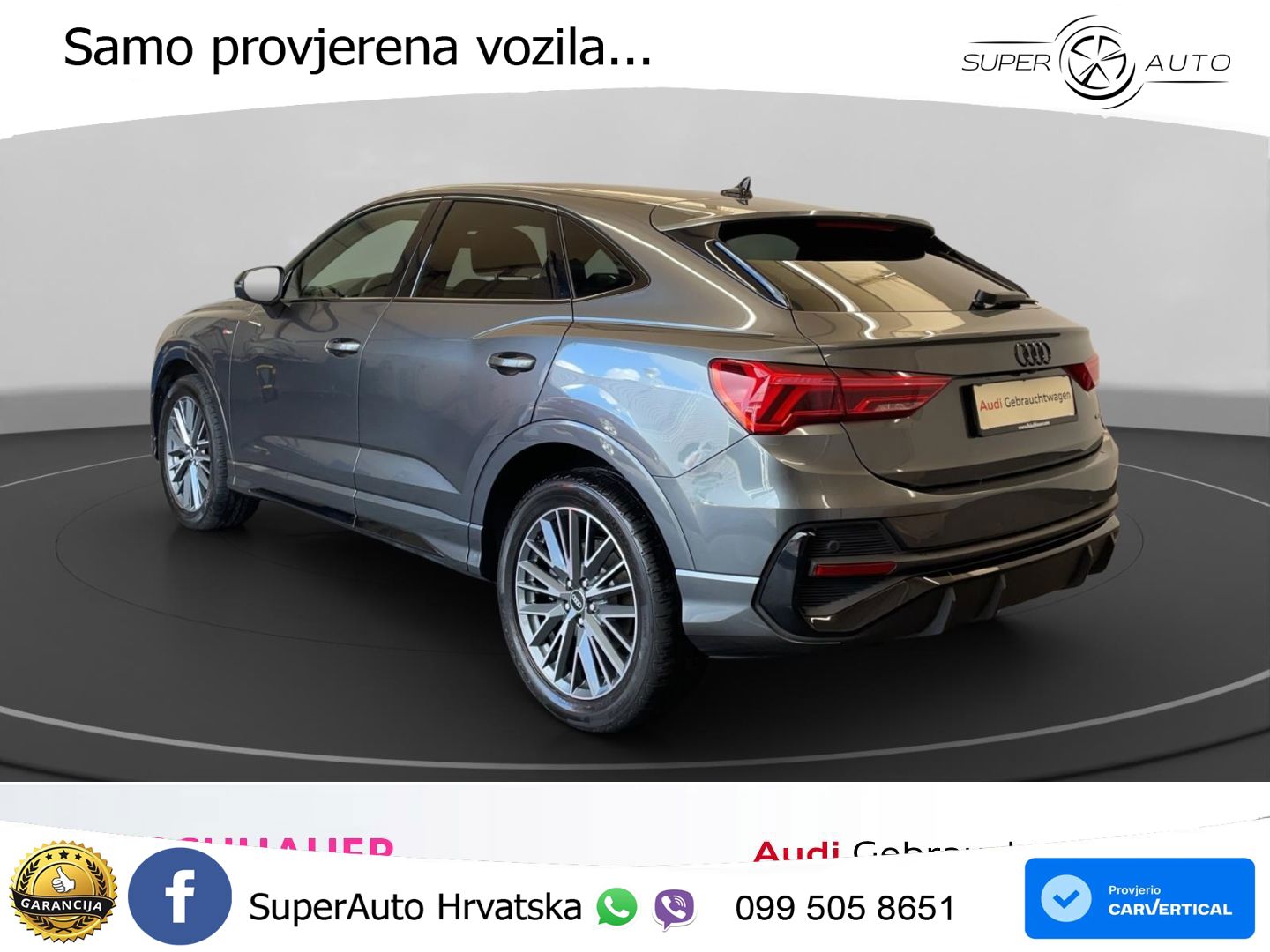 Audi Q3 II Sportback 40 TFSI (190 KS) quattro S tronic S line
