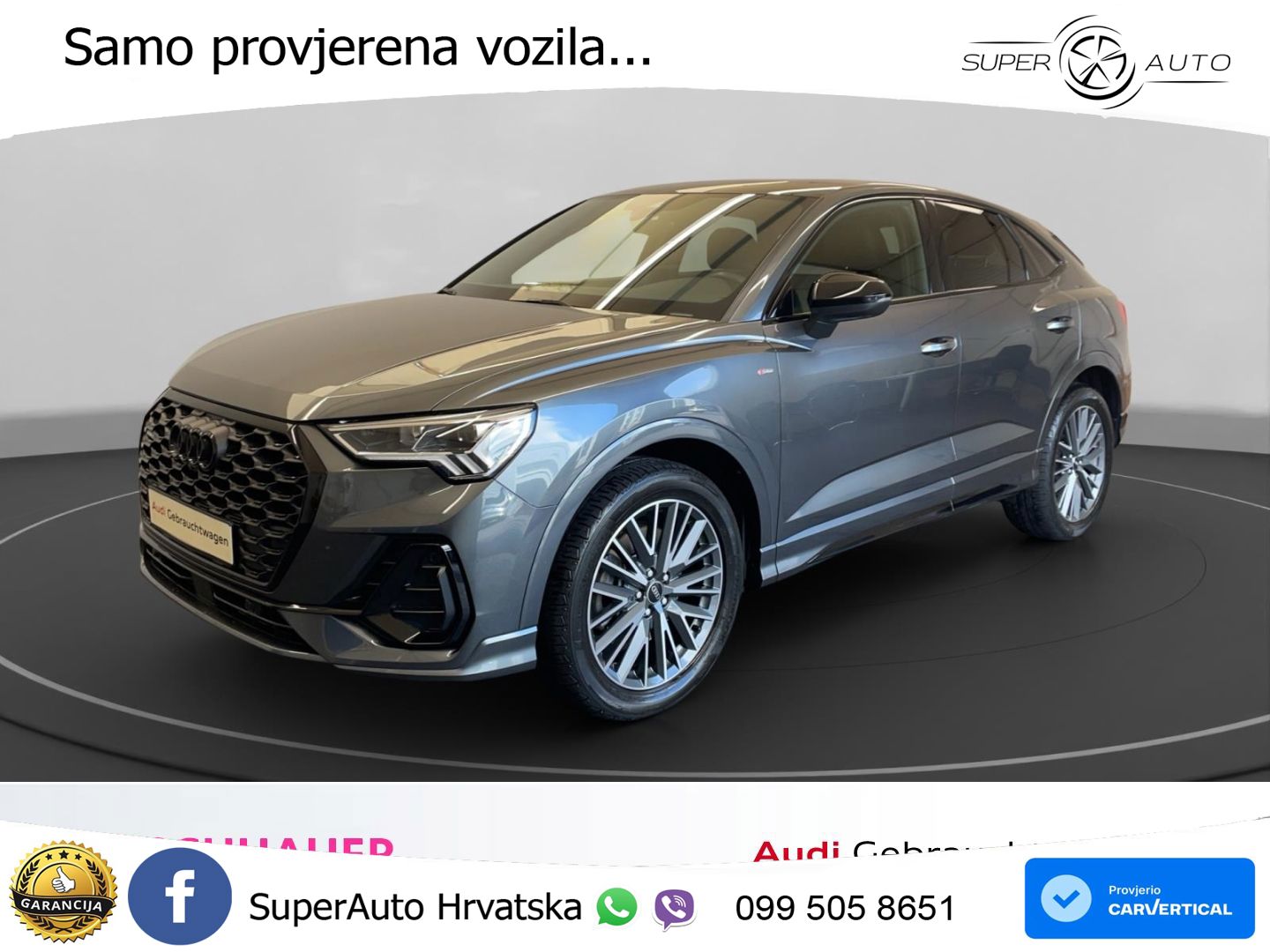 Audi Q3 II Sportback 40 TFSI (190 KS) quattro S tronic S line