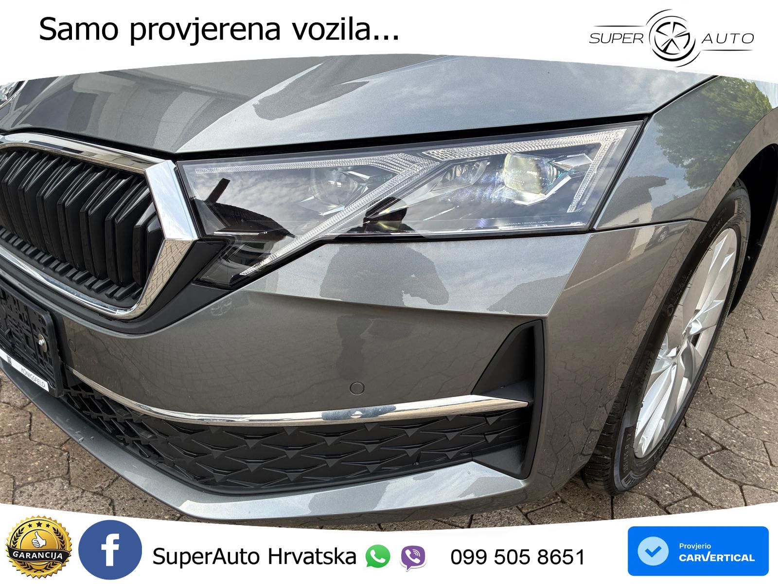 Škoda Octavia Combi 1.5 TSI (150 KS) DSG Selection MATRIX+GR SJED+KAM