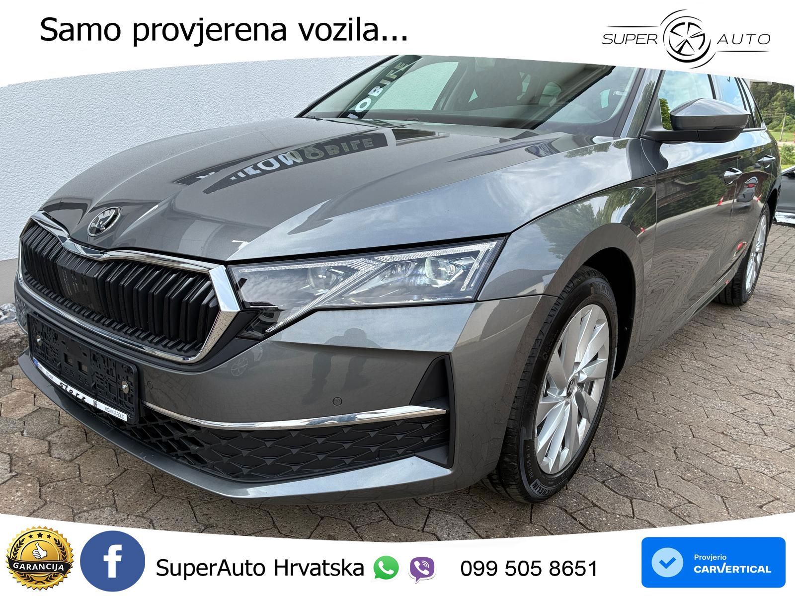 Škoda Octavia Combi 1.5 TSI (150 KS) DSG Selection MATRIX+GR SJED+KAM