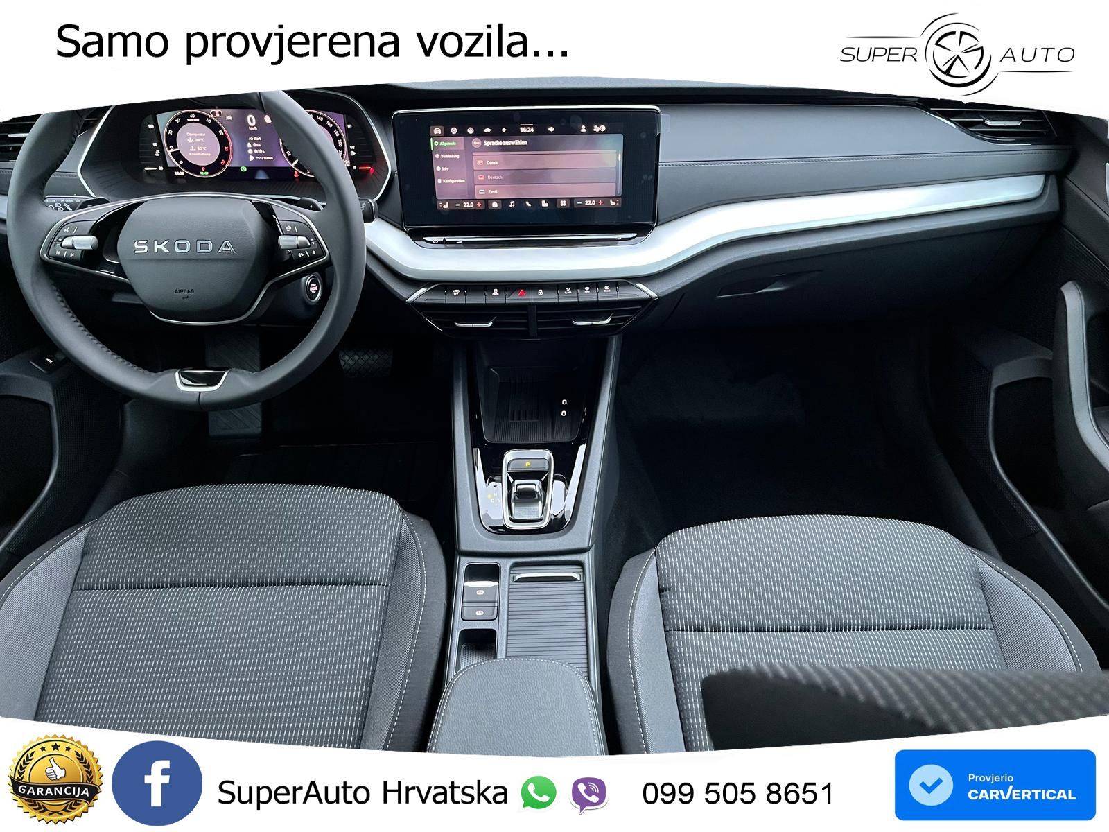 Škoda Octavia Combi 1.5 TSI (150 KS) DSG Selection MATRIX+GR SJED+KAM