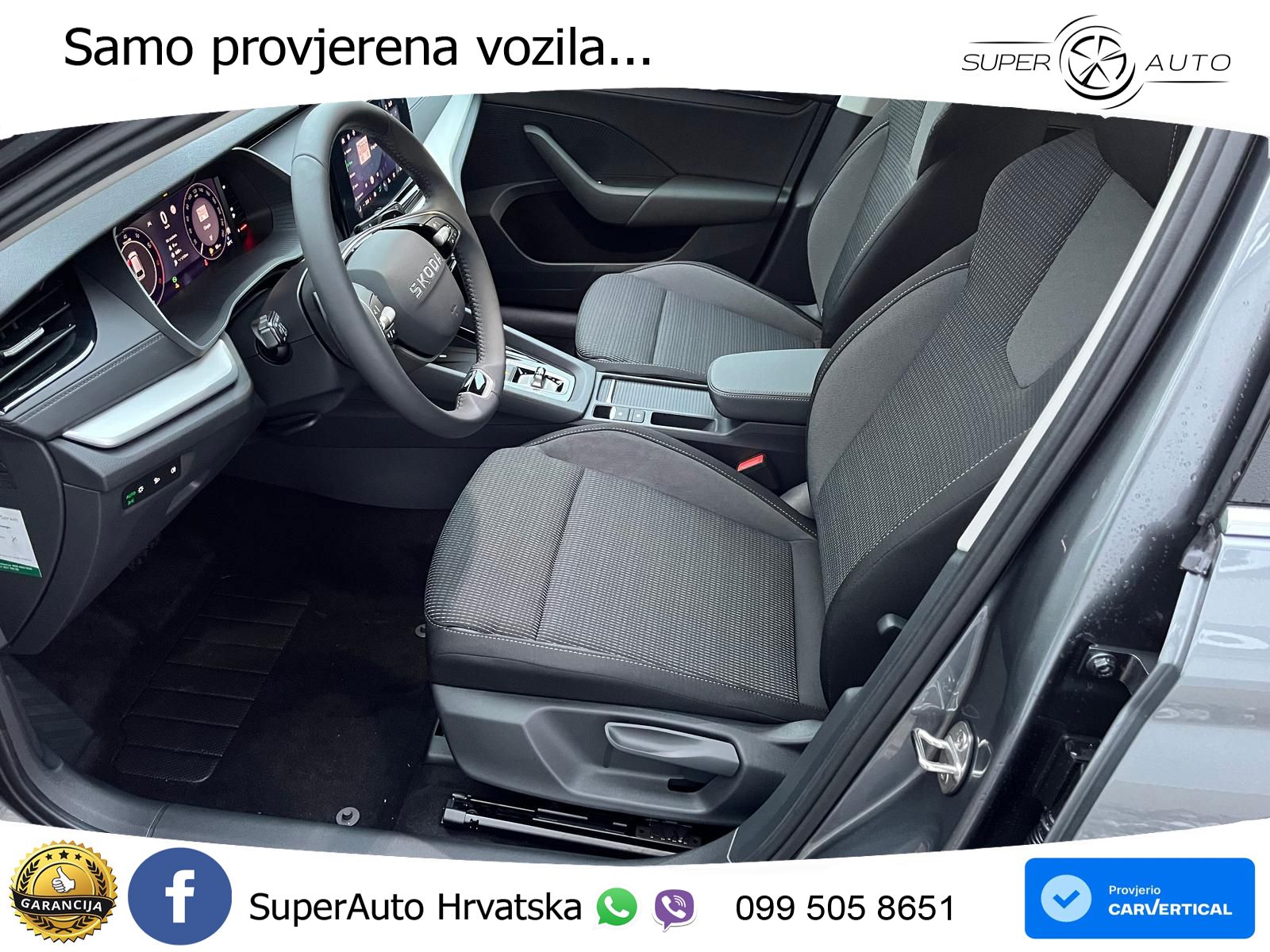 Škoda Octavia Combi 1.5 TSI (150 KS) DSG Selection MATRIX+GR SJED+KAM