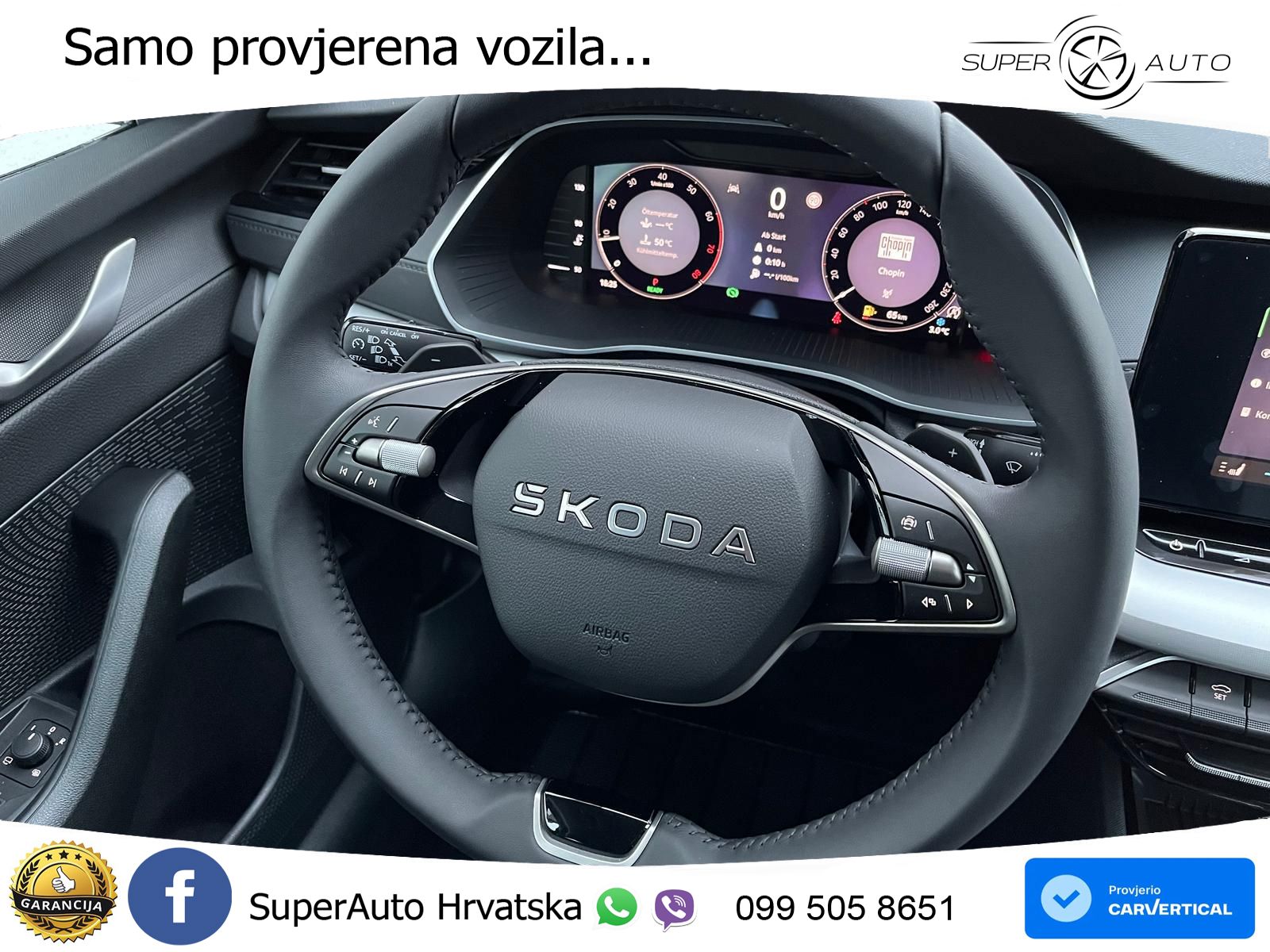 Škoda Octavia Combi 1.5 TSI (150 KS) DSG Selection MATRIX+GR SJED+KAM