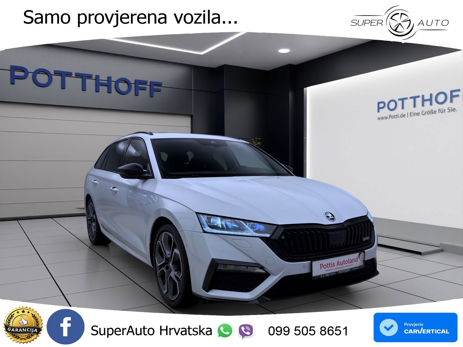 Škoda Octavia Combi RS 2.0 TDI (200 KS) DSG MATRIX+GR SJED+KAM