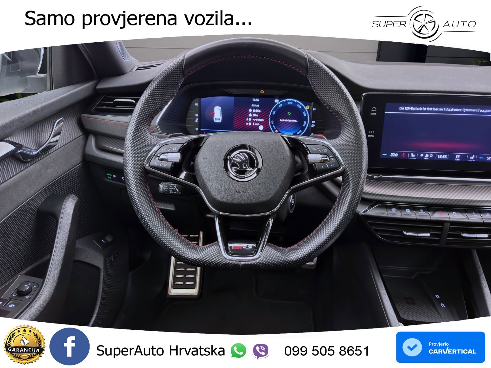 Škoda Octavia Combi RS 2.0 TDI (200 KS) DSG MATRIX+GR SJED+KAM