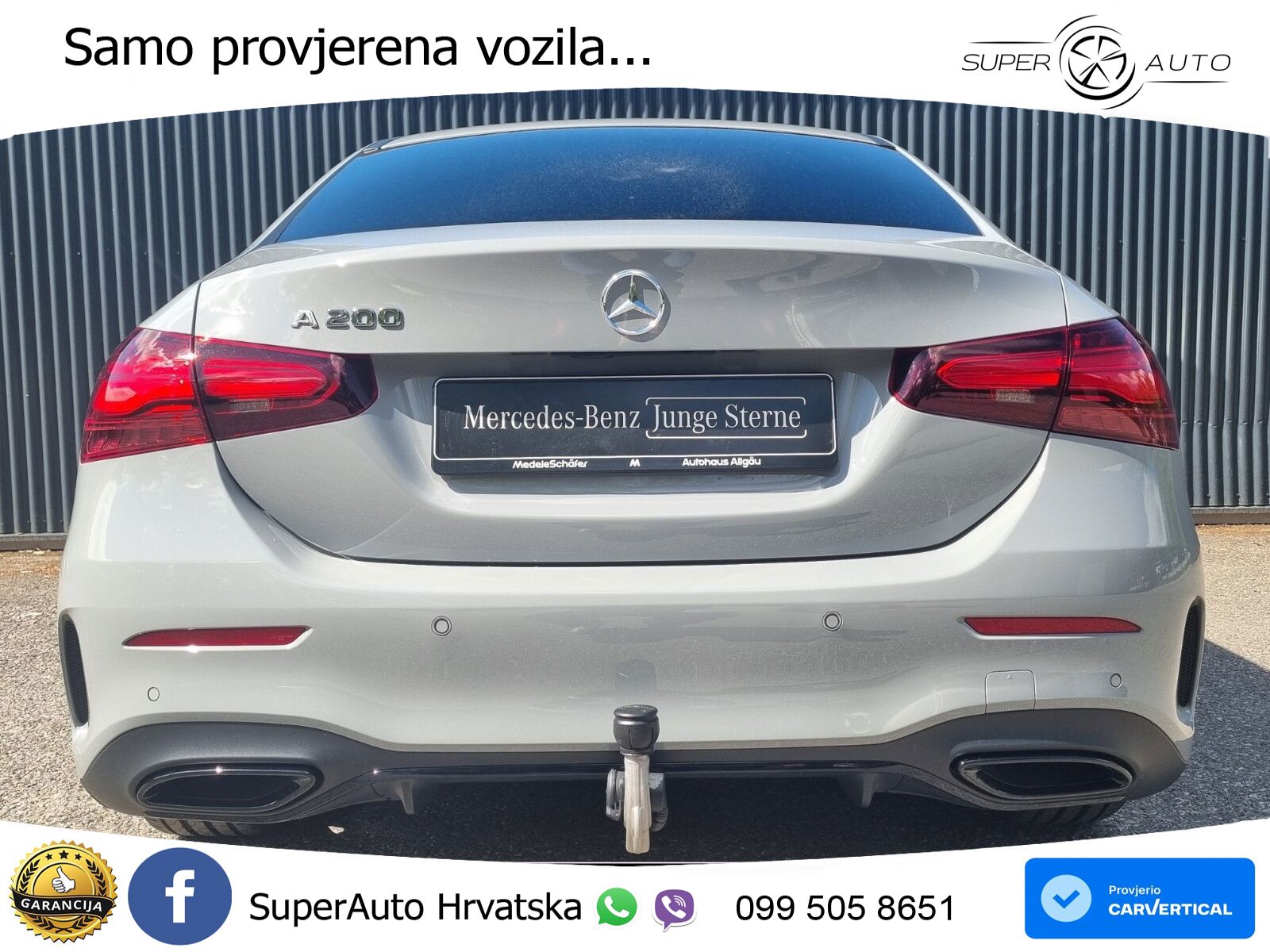 Mercedes-Benz A 200 7G-DCT AMG LED+GR SJED+ACC