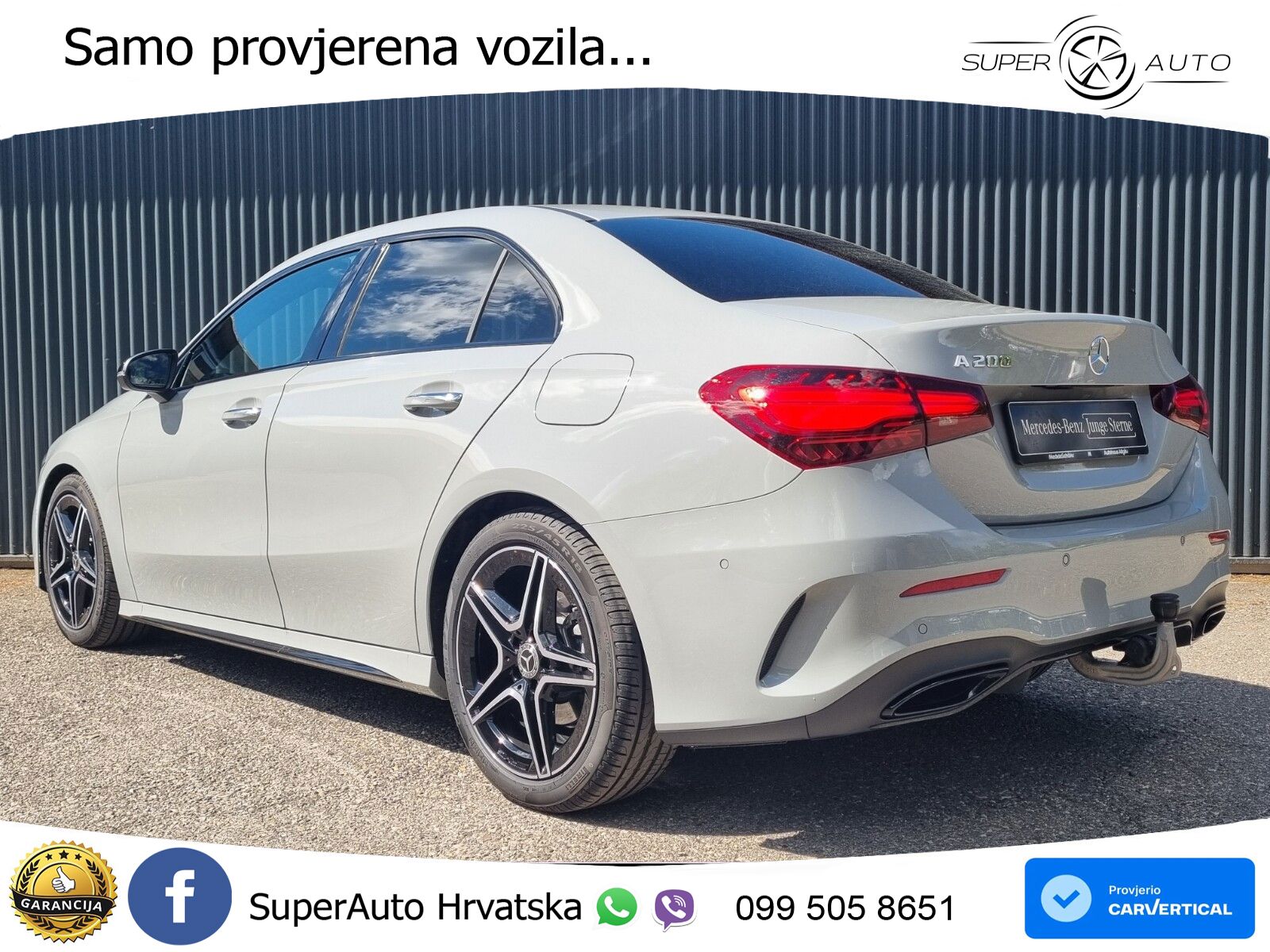 Mercedes-Benz A 200 7G-DCT AMG LED+GR SJED+ACC