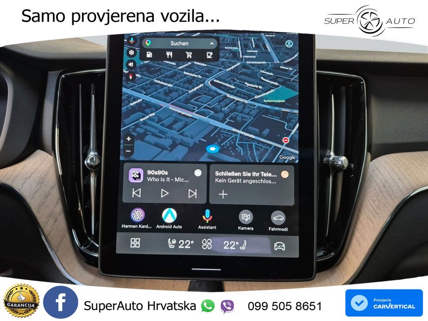 Volvo XC60 B5 Benzin AWD Geartronic ACC+HEAD+4xGR SJED+360+PANO