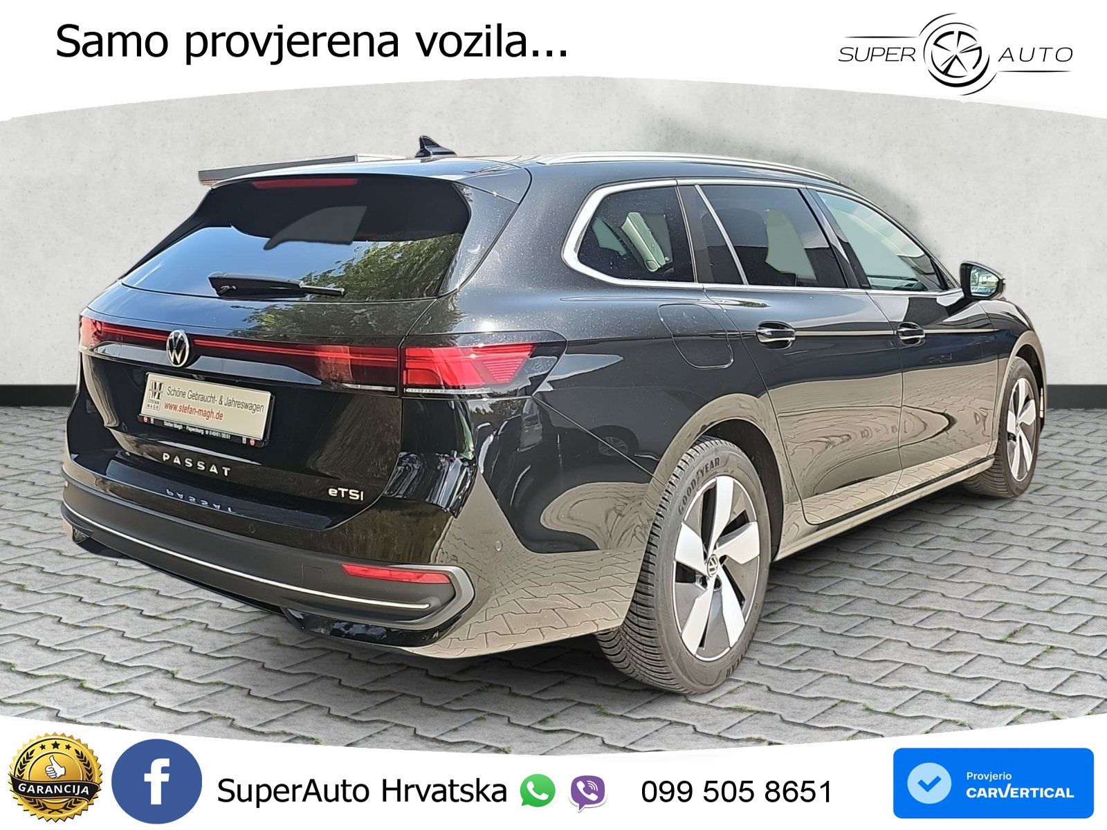 Volkswagen Passat Variant 1.5 eTSI (150 KS) DSG Business LED+GR SJED+ACC