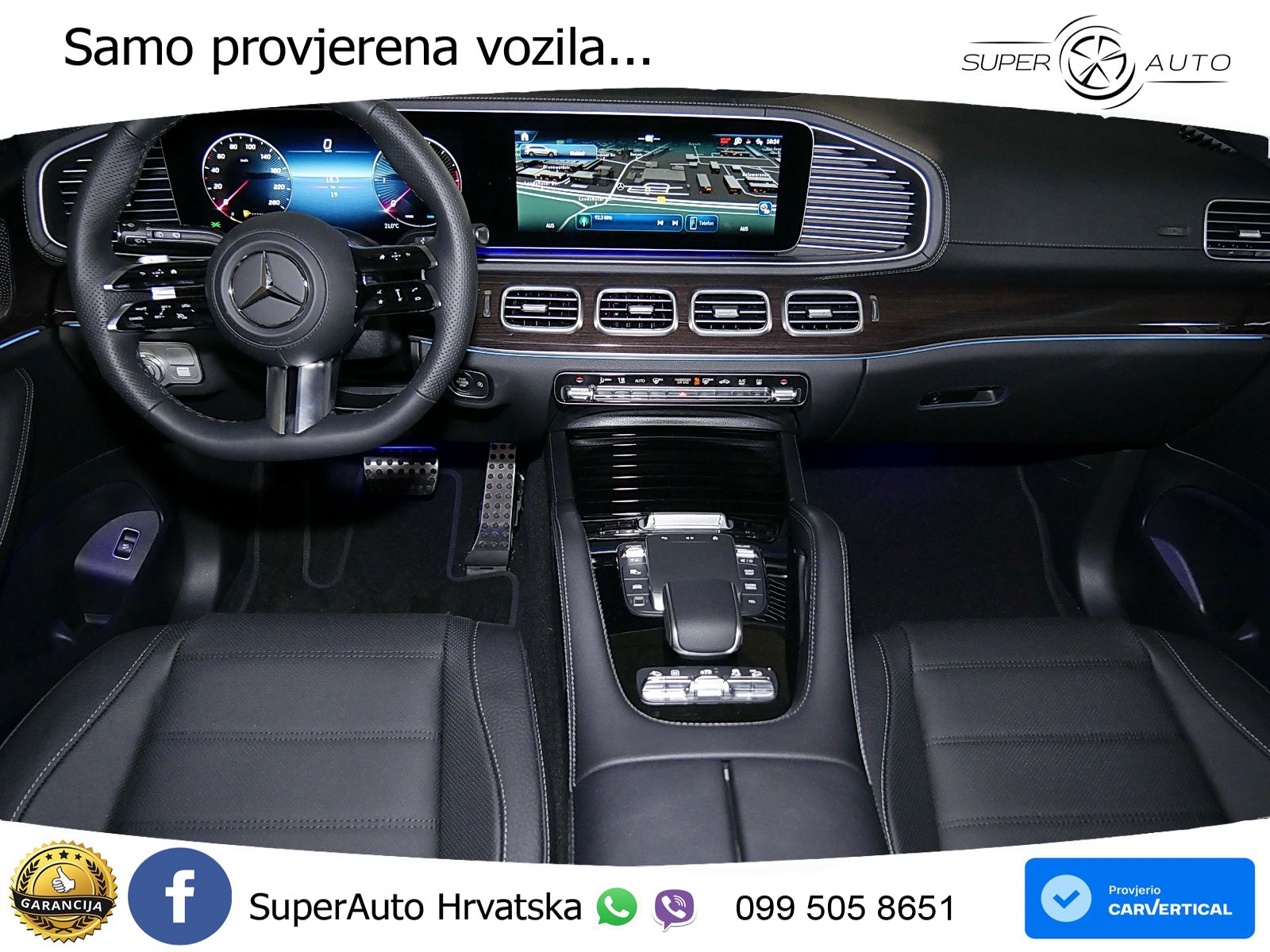 Mercedes-Benz GLS GLS 450d EQ Boost 4MATIC 9G-TRONIC AMG ZRAČNI+ACC+GR SJED+360+PANO