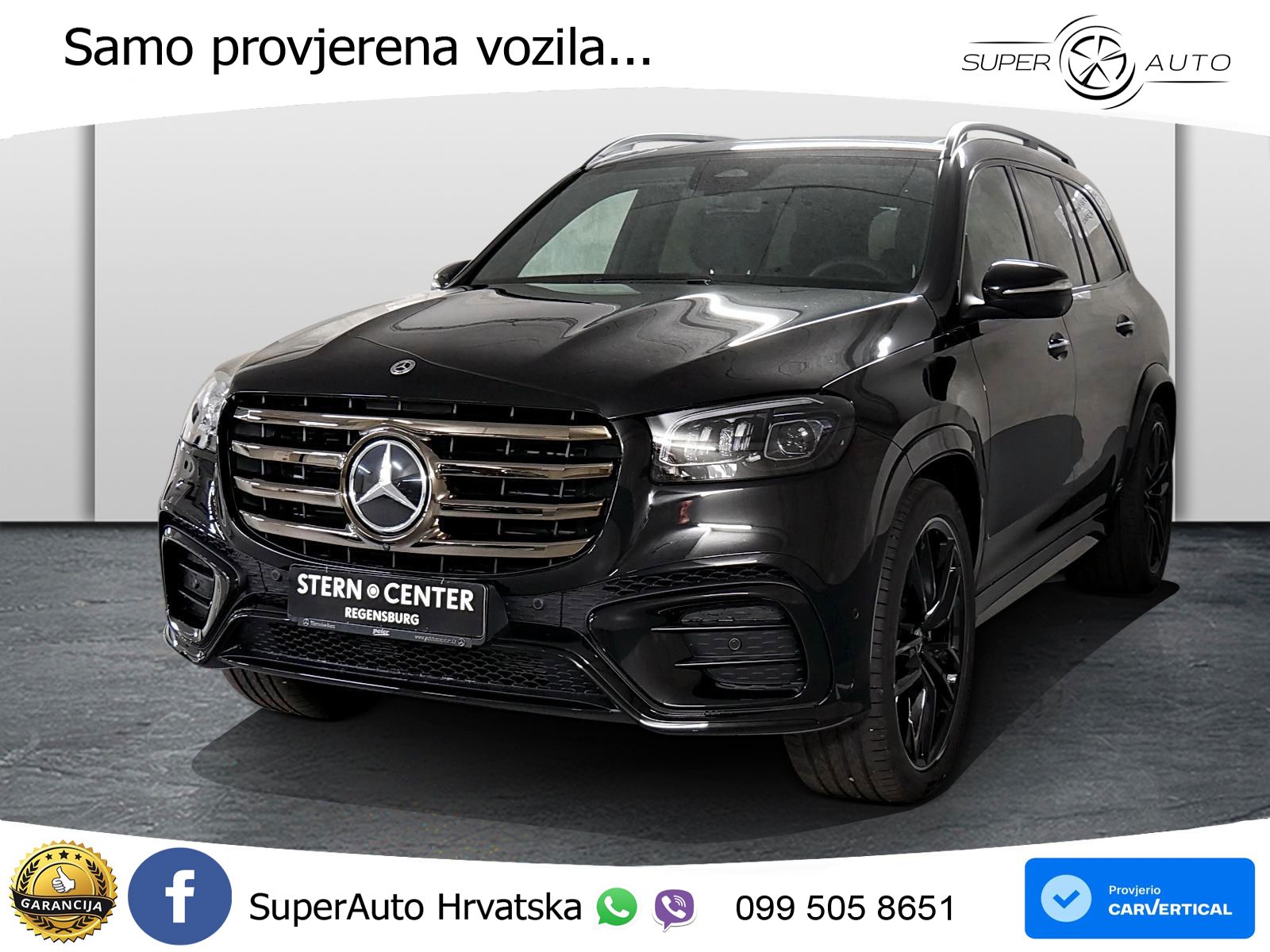 Mercedes-Benz GLS GLS 450d EQ Boost 4MATIC 9G-TRONIC AMG ZRAČNI+ACC+GR SJED+360+PANO