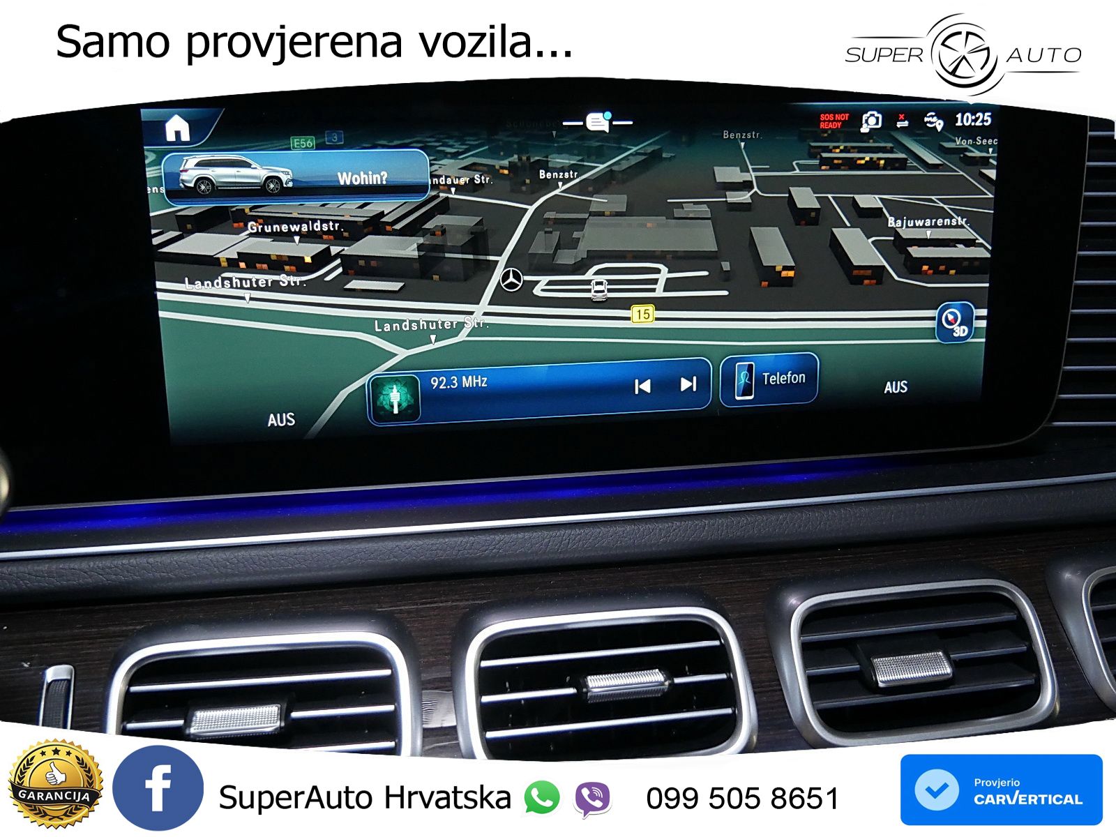 Mercedes-Benz GLS GLS 450d EQ Boost 4MATIC 9G-TRONIC AMG ZRAČNI+ACC+GR SJED+360+PANO