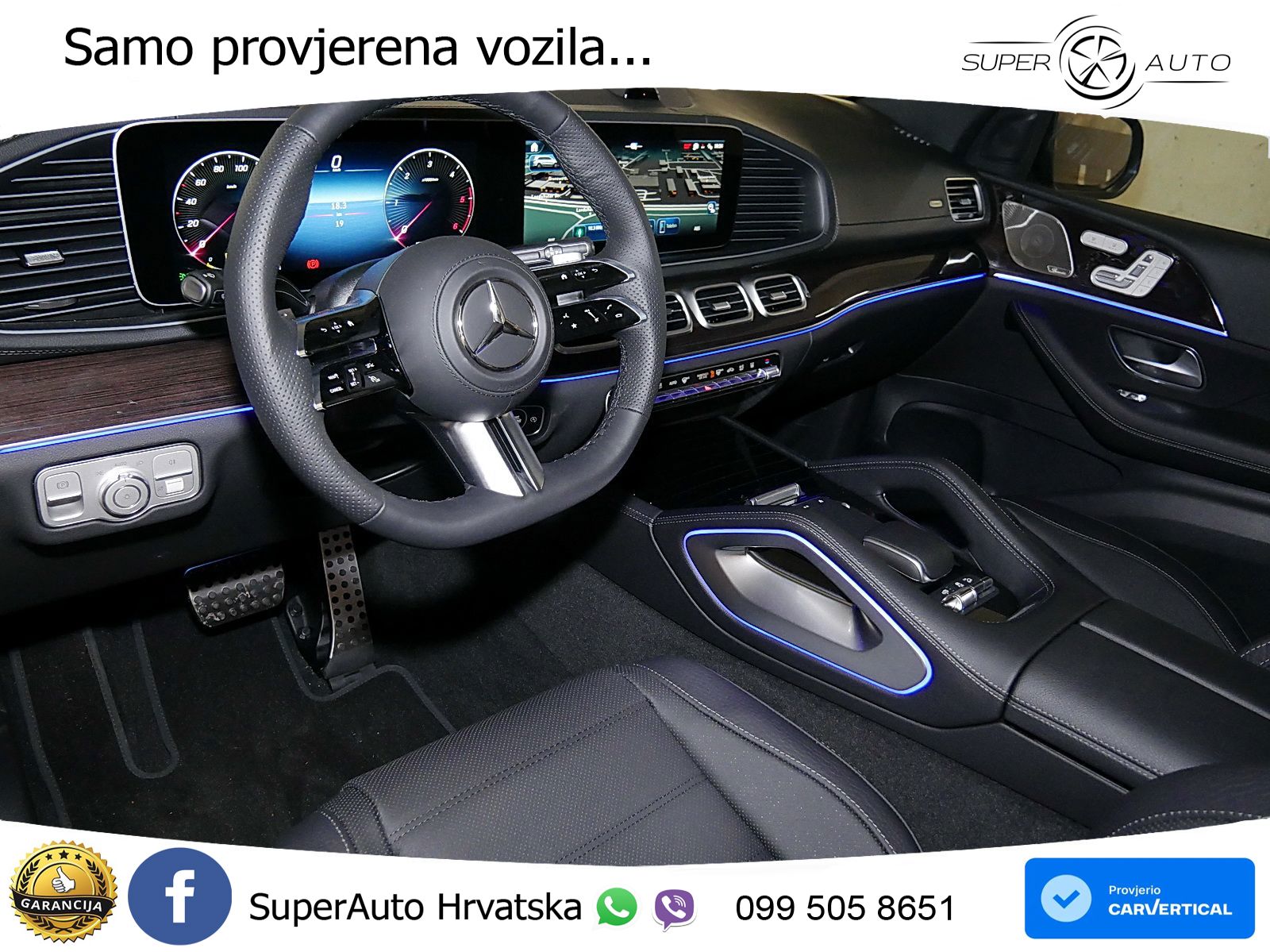 Mercedes-Benz GLS GLS 450d EQ Boost 4MATIC 9G-TRONIC AMG ZRAČNI+ACC+GR SJED+360+PANO