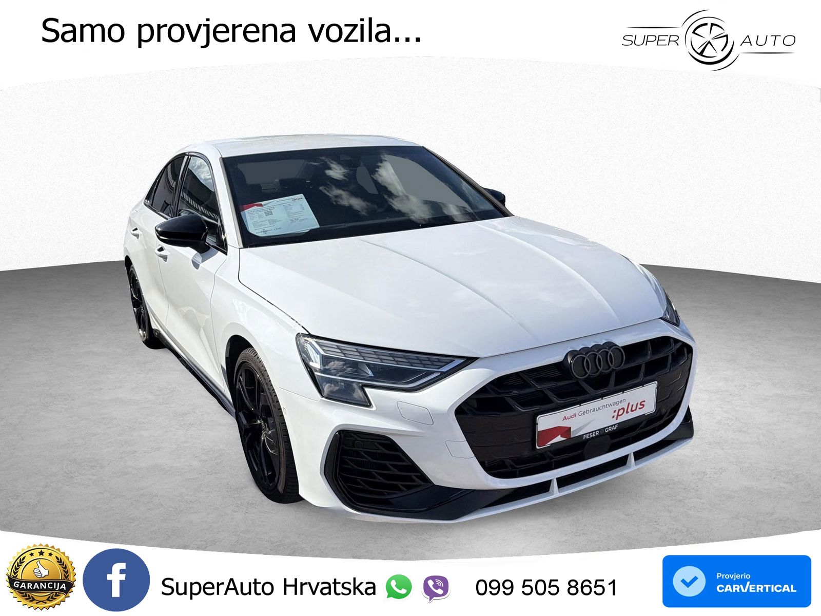 Audi S3 Limuzina 2.0 TFSI (333 KS) quattro S tronic