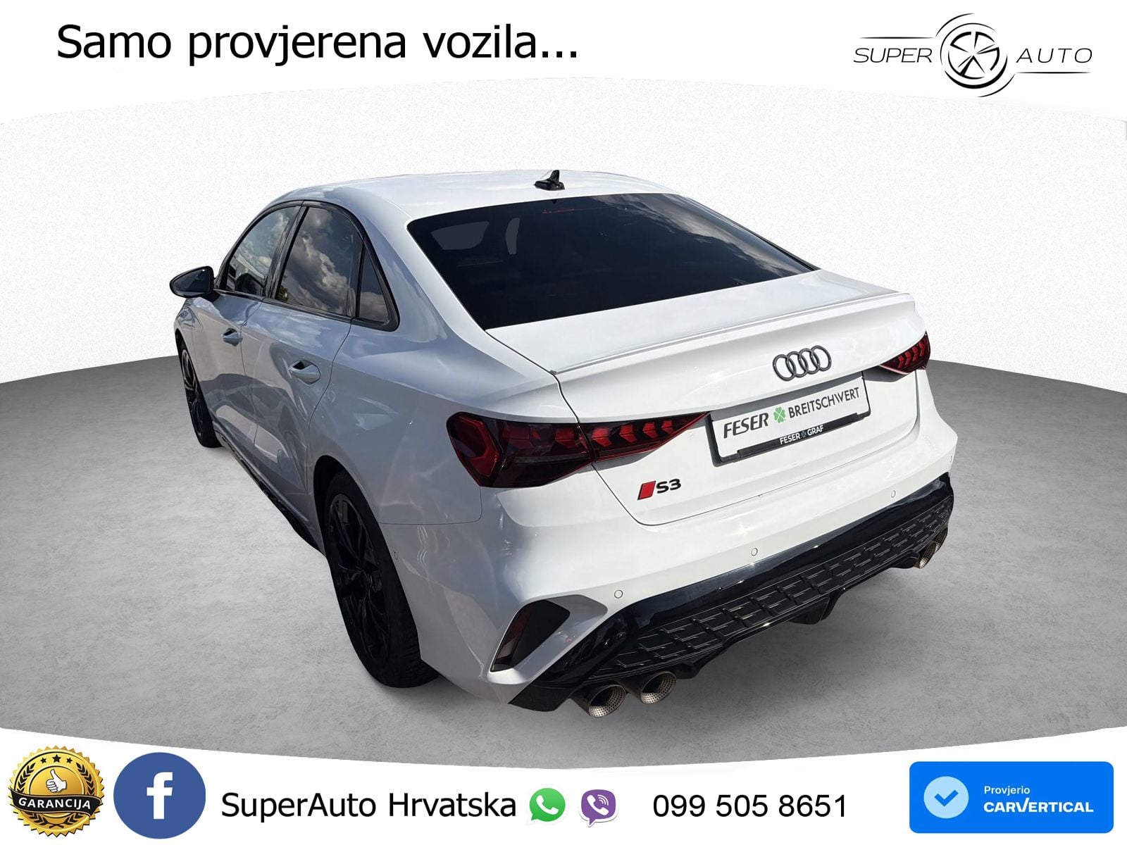 Audi S3 Limuzina 2.0 TFSI (333 KS) quattro S tronic