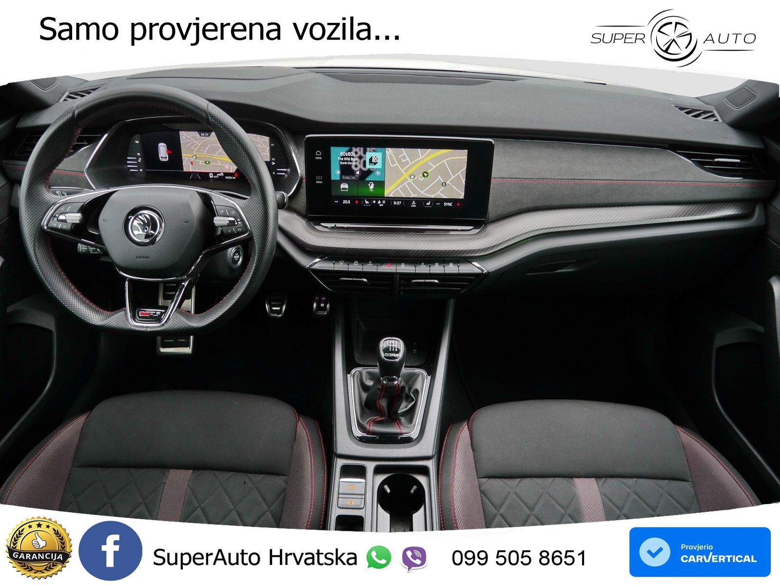 Škoda Octavia Combi RS 2.0 TSI (245 KS) LED+GR SJED+ACC
