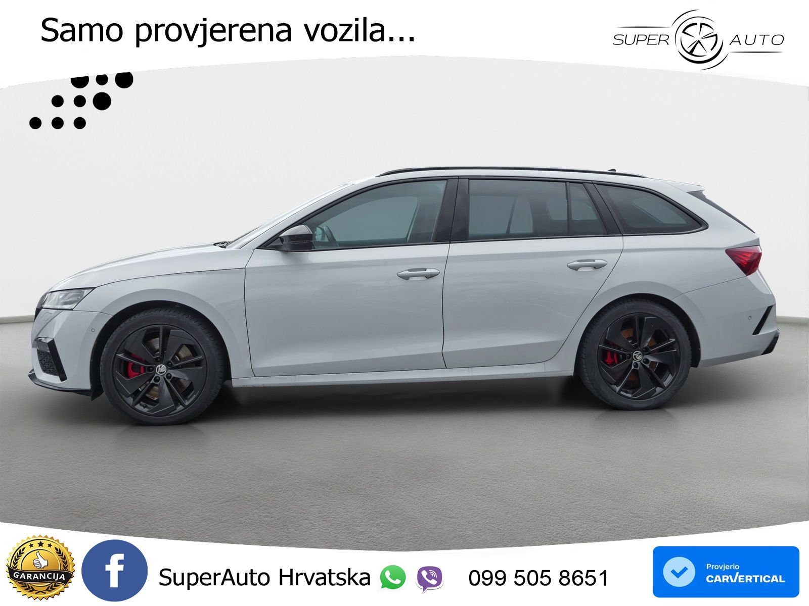 Škoda Octavia Combi RS 2.0 TSI (245 KS) LED+GR SJED+ACC