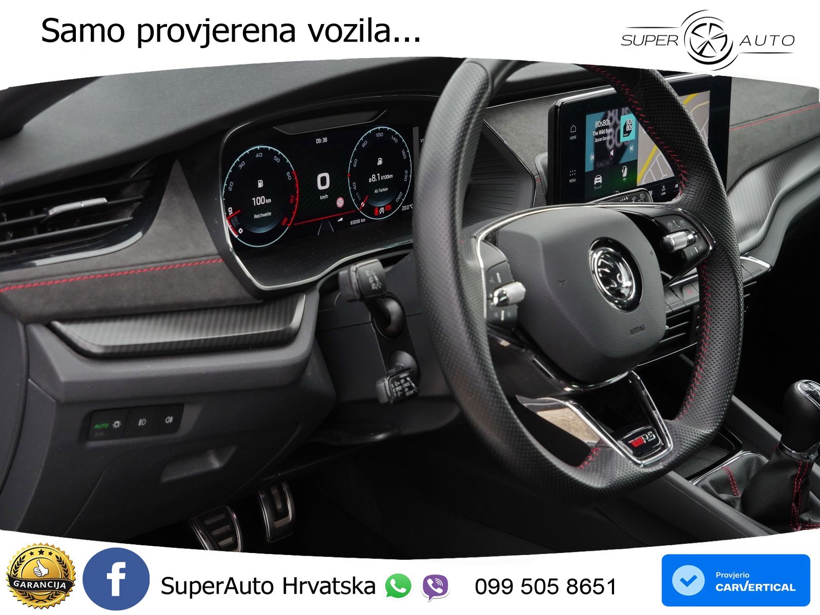 Škoda Octavia Combi RS 2.0 TSI (245 KS) LED+GR SJED+ACC