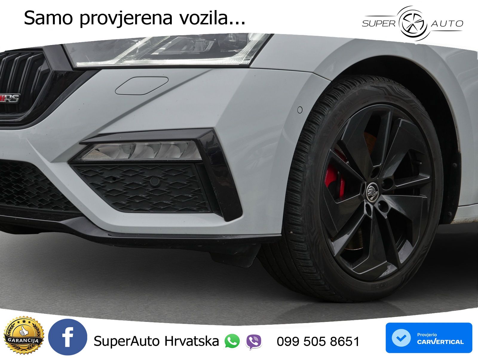 Škoda Octavia Combi RS 2.0 TSI (245 KS) LED+GR SJED+ACC