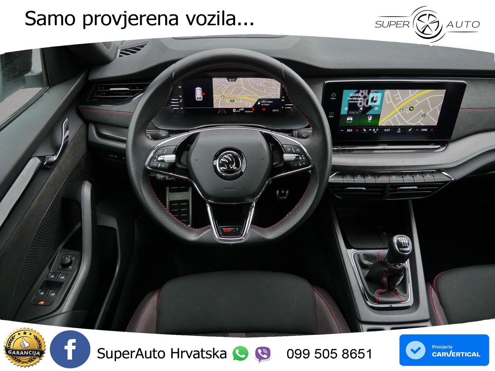 Škoda Octavia Combi RS 2.0 TSI (245 KS) LED+GR SJED+ACC