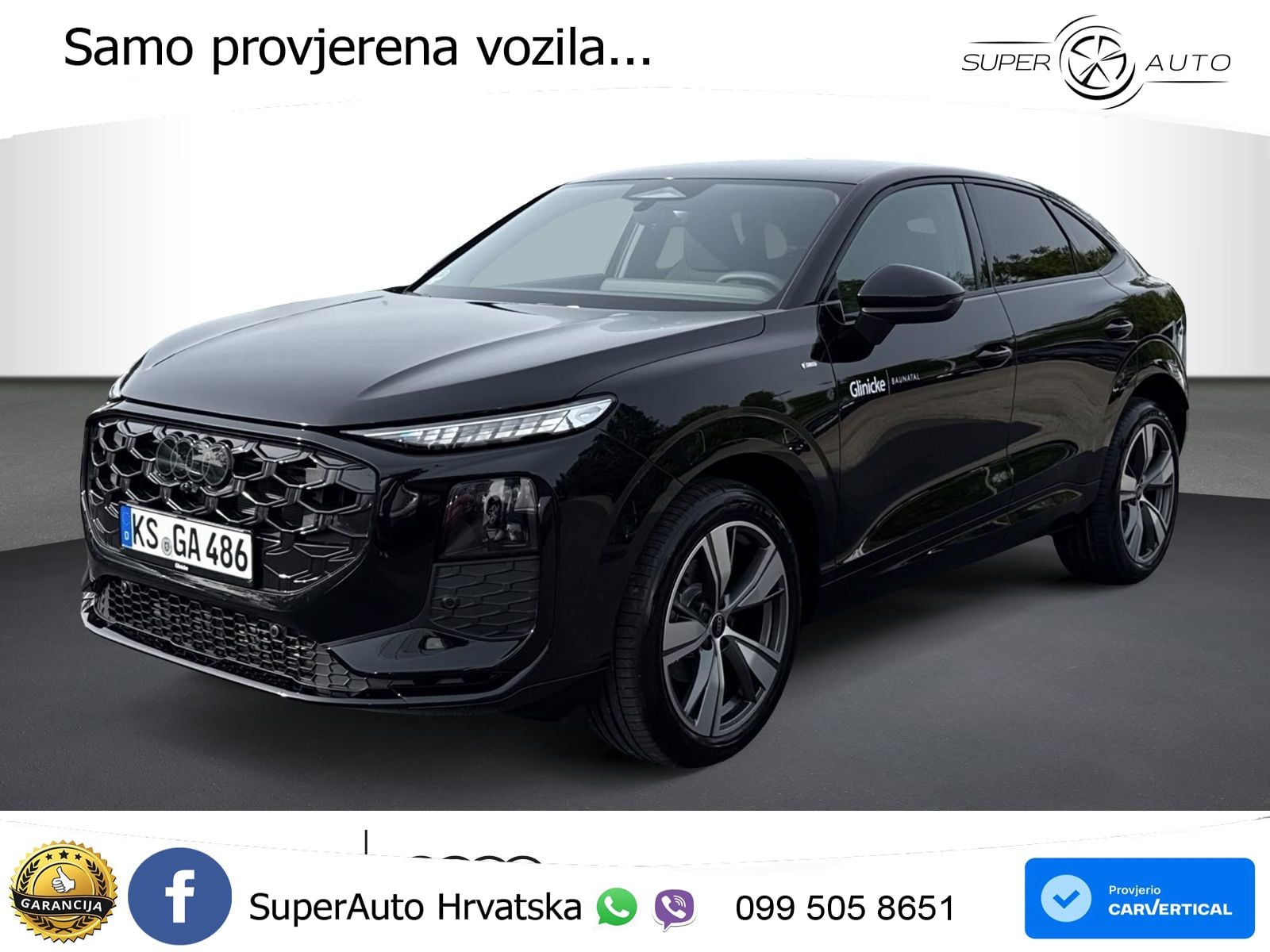 Audi Q3 Sportback 1.5 TFSI (150 KS) S tronic S line