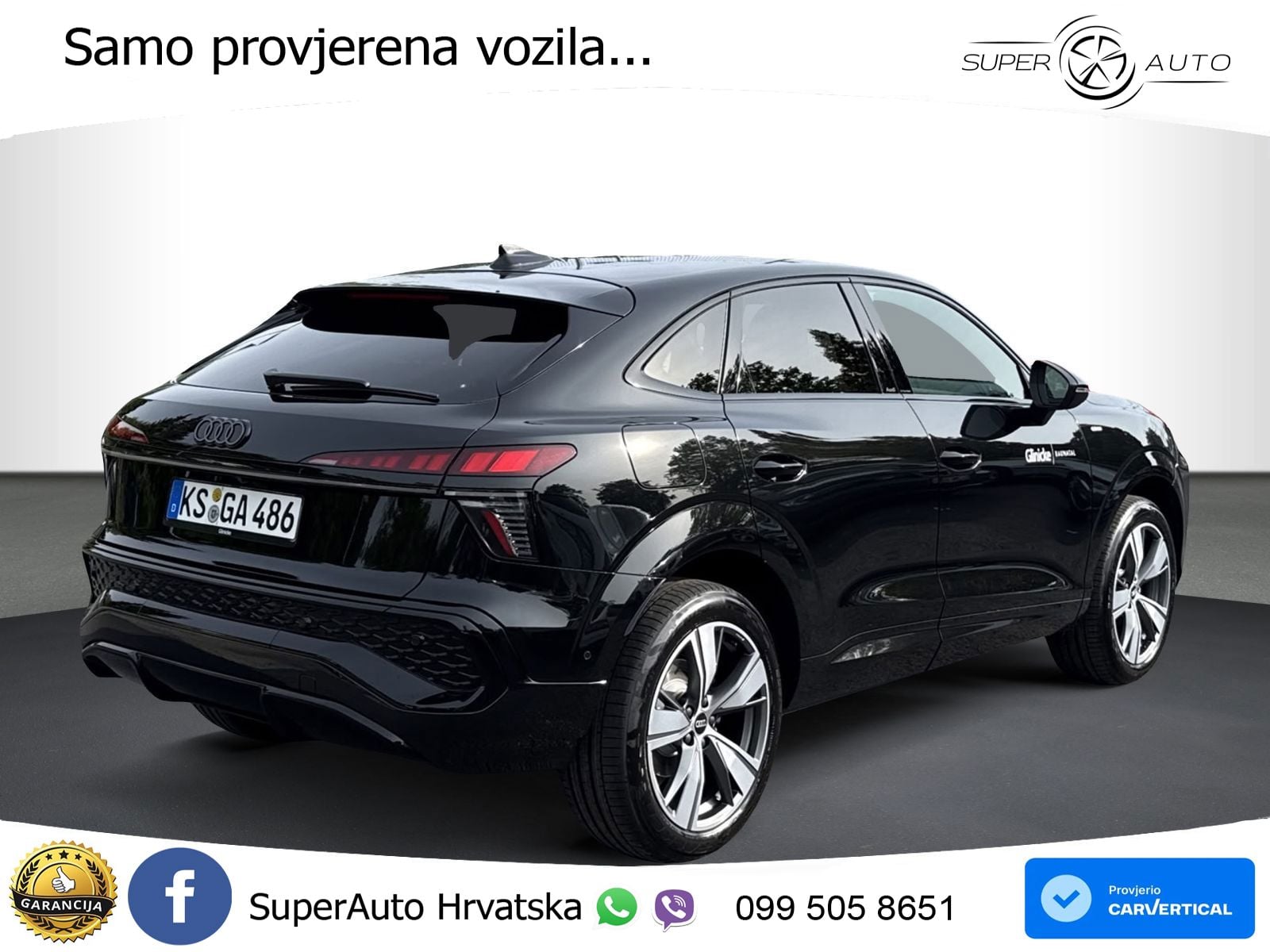 Audi Q3 Sportback 1.5 TFSI (150 KS) S tronic S line