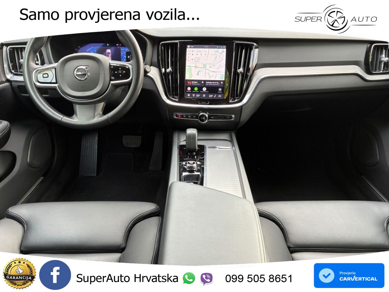 Volvo V60 2.0 B4 Benzin DCT ACC+GR SJED+360+PANO