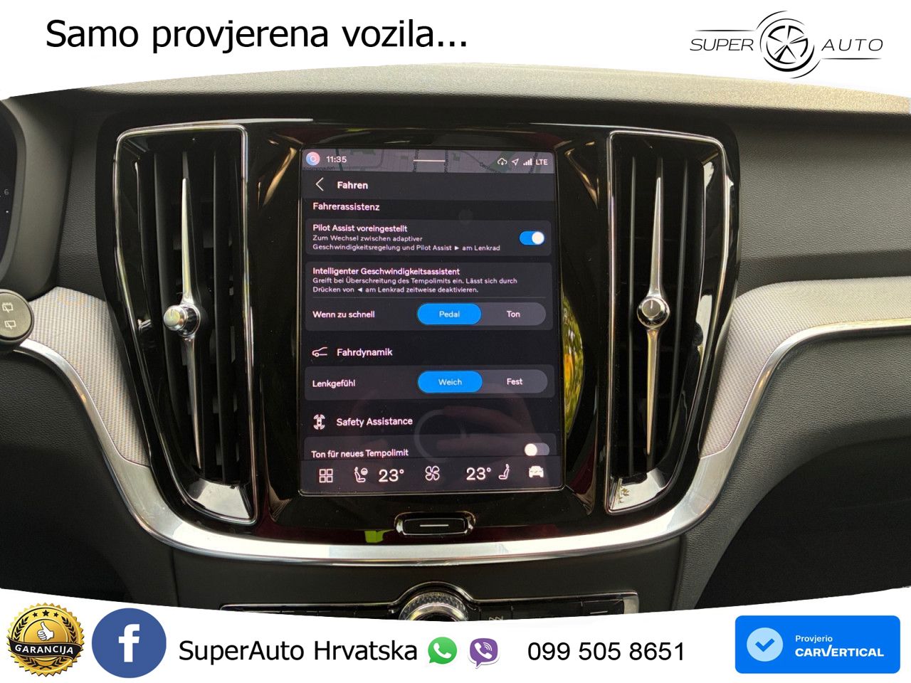 Volvo V60 2.0 B4 Benzin DCT ACC+GR SJED+360+PANO