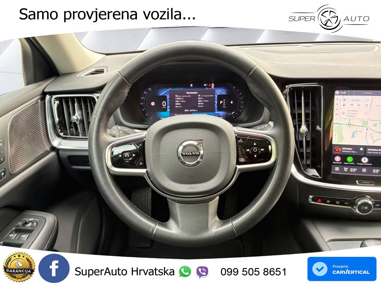 Volvo V60 2.0 B4 Benzin DCT ACC+GR SJED+360+PANO
